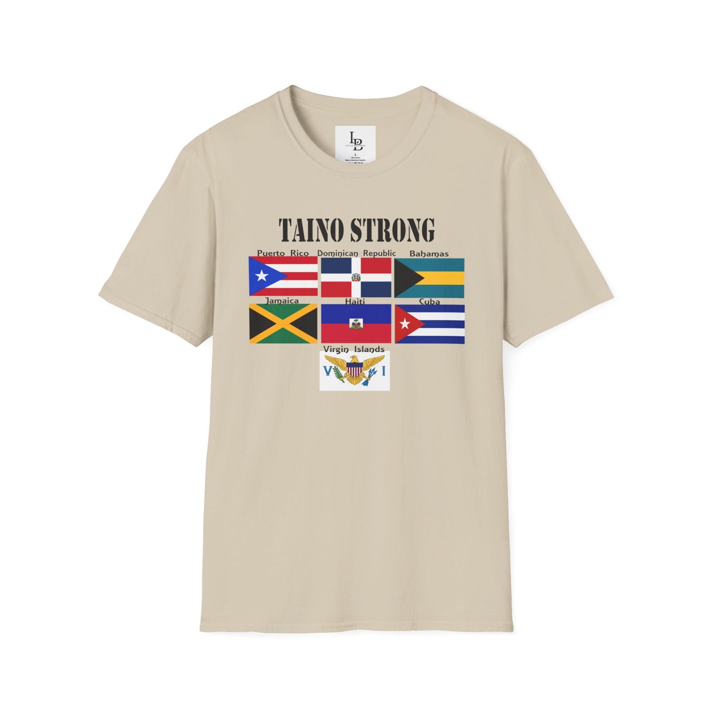 Taino Strong, Unisex Softstyle T-Shirt