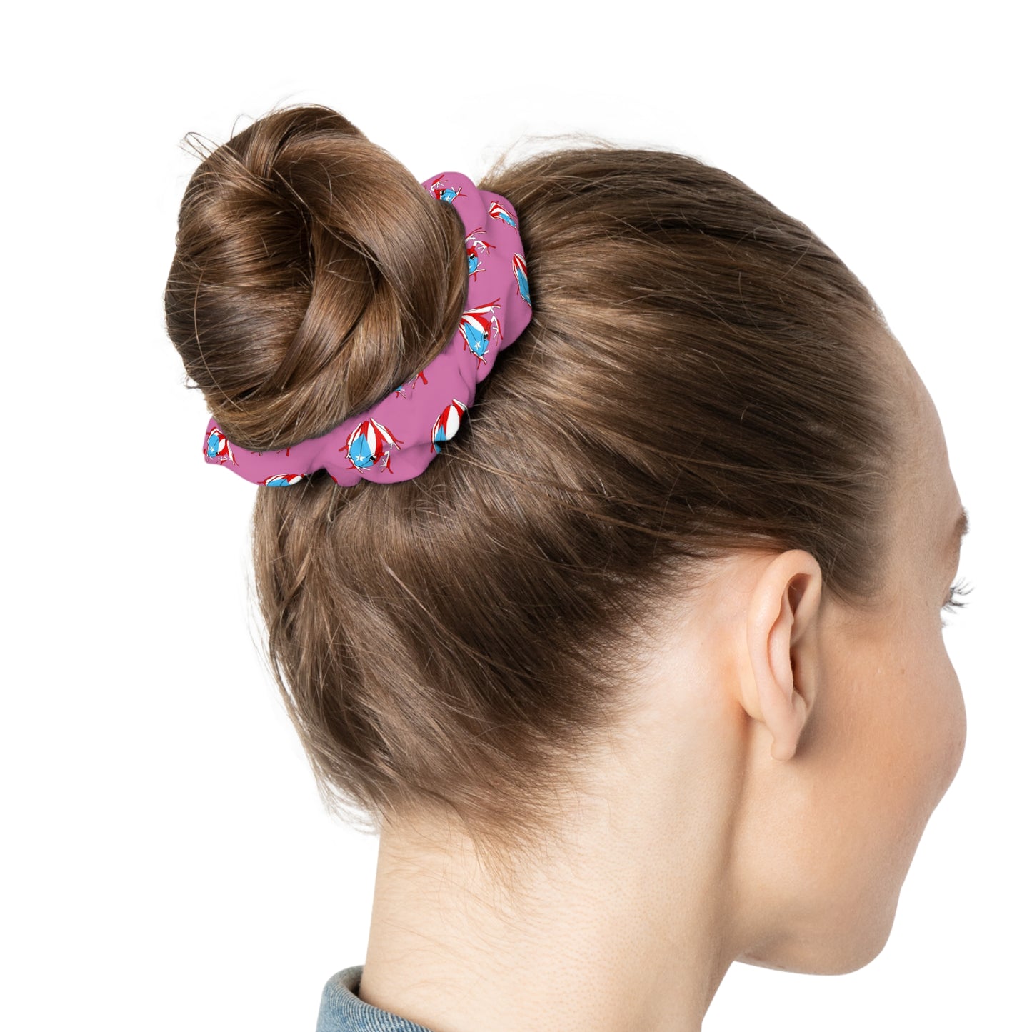 Original PR Flag Pink, Scrunchie