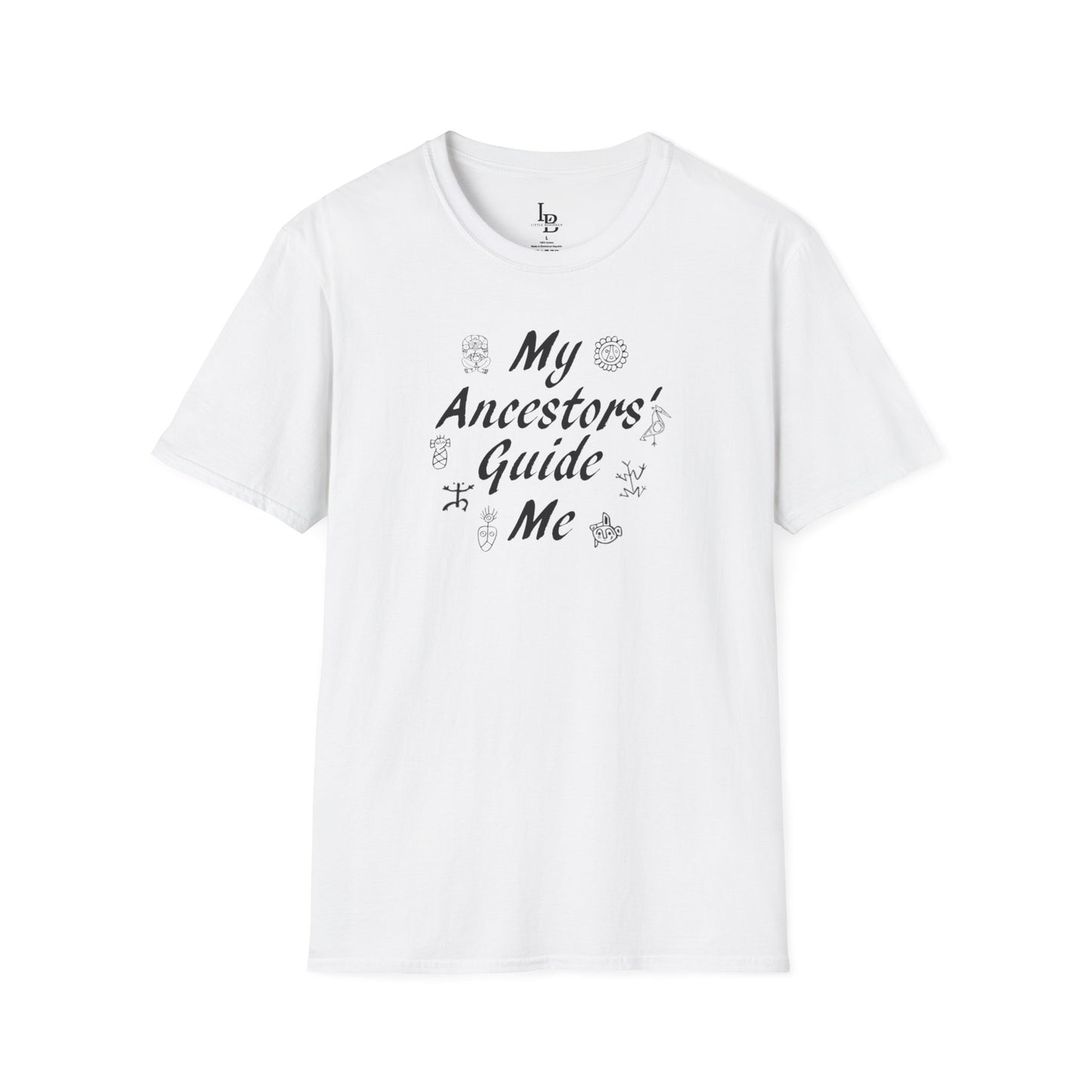 My Ancestors' Guide Me, Unisex Softstyle T-Shirt