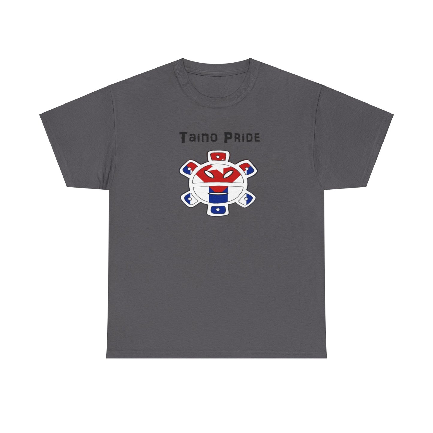 Cuban Flag Taino Pride, Unisex Heavy Cotton Tee