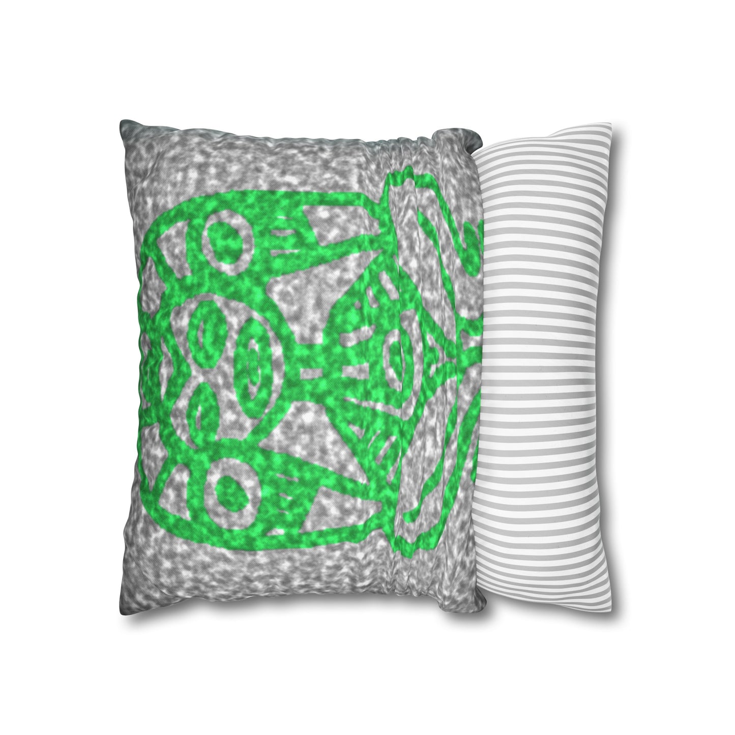 Taino Symbols 2 pillow cover, Spun Polyester Square Pillowcase