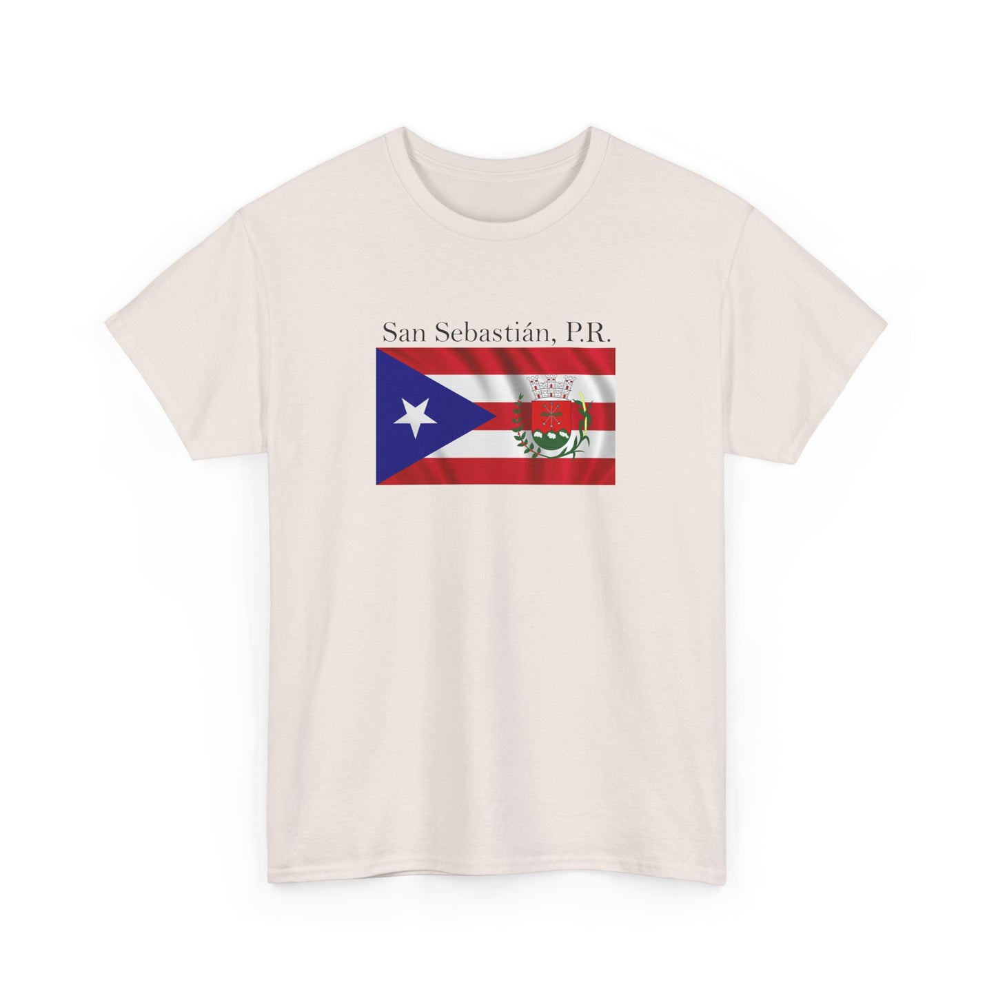 San Sebastian, P.R., Unisex Heavy Cotton Tee