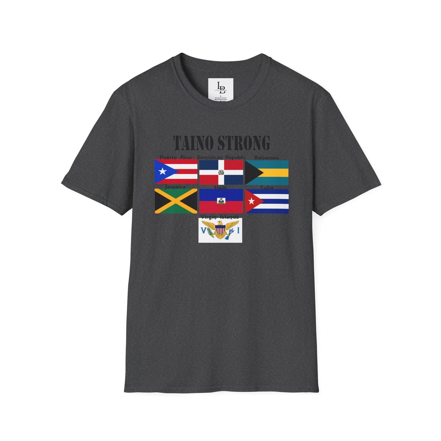Taino Strong, Unisex Softstyle T-Shirt