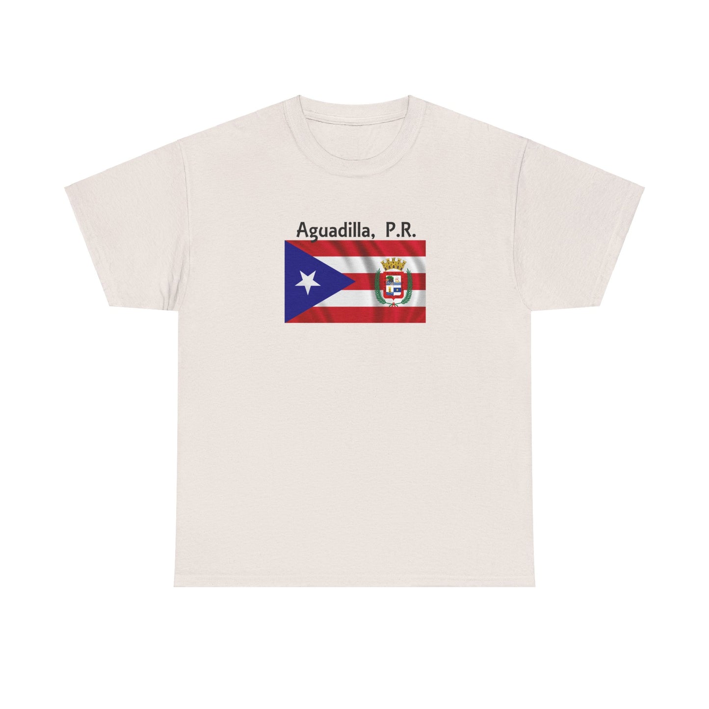 Aguadilla, Puerto Rico, Unisex Heavy Cotton Tee