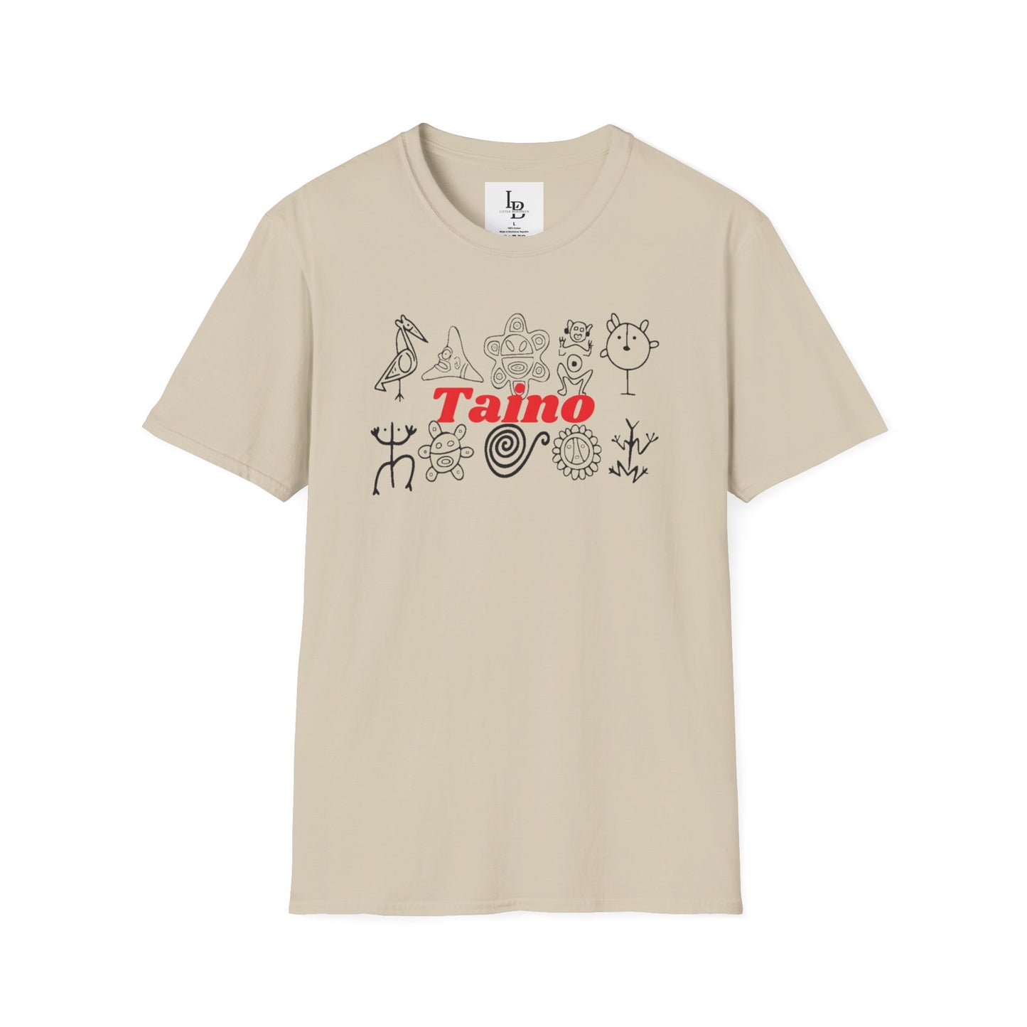 Taino Symbols 5, Unisex Softstyle T-Shirt