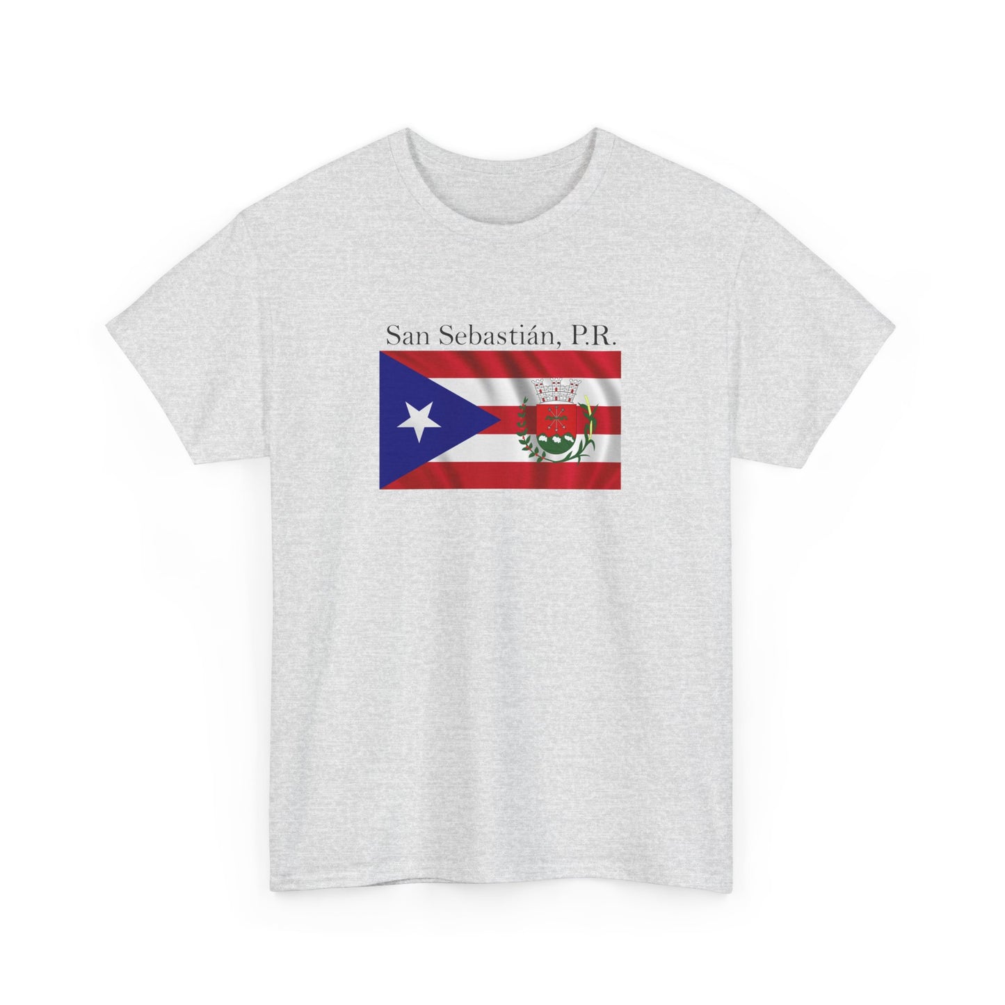 San Sebastian, P.R., Unisex Heavy Cotton Tee