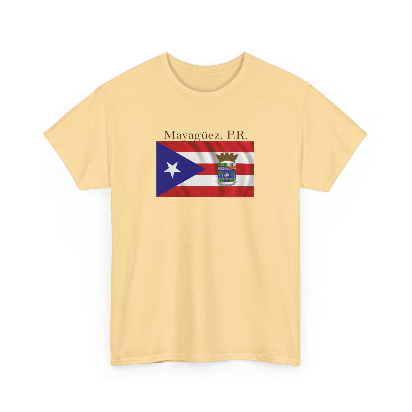 Mayagüez, P.R., Unisex Heavy Cotton Tee