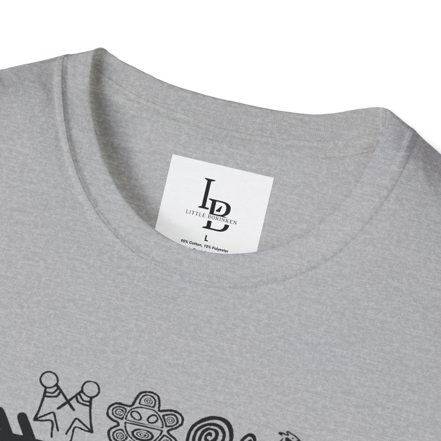 Arrow and Symbols, Unisex Softstyle T-Shirt