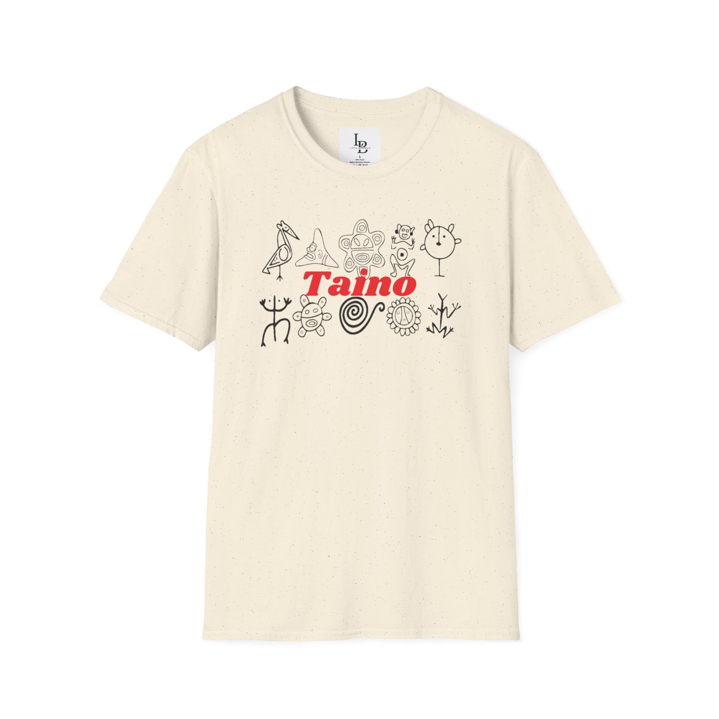 Taino Symbols 5, Unisex Softstyle T-Shirt