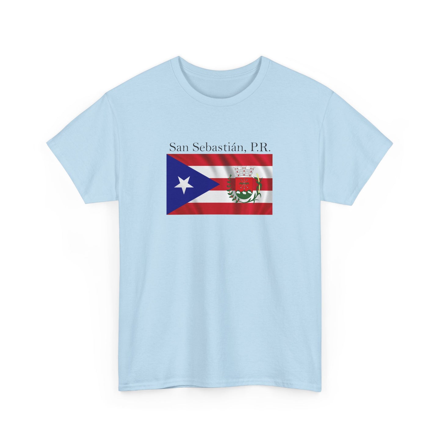San Sebastian, P.R., Unisex Heavy Cotton Tee