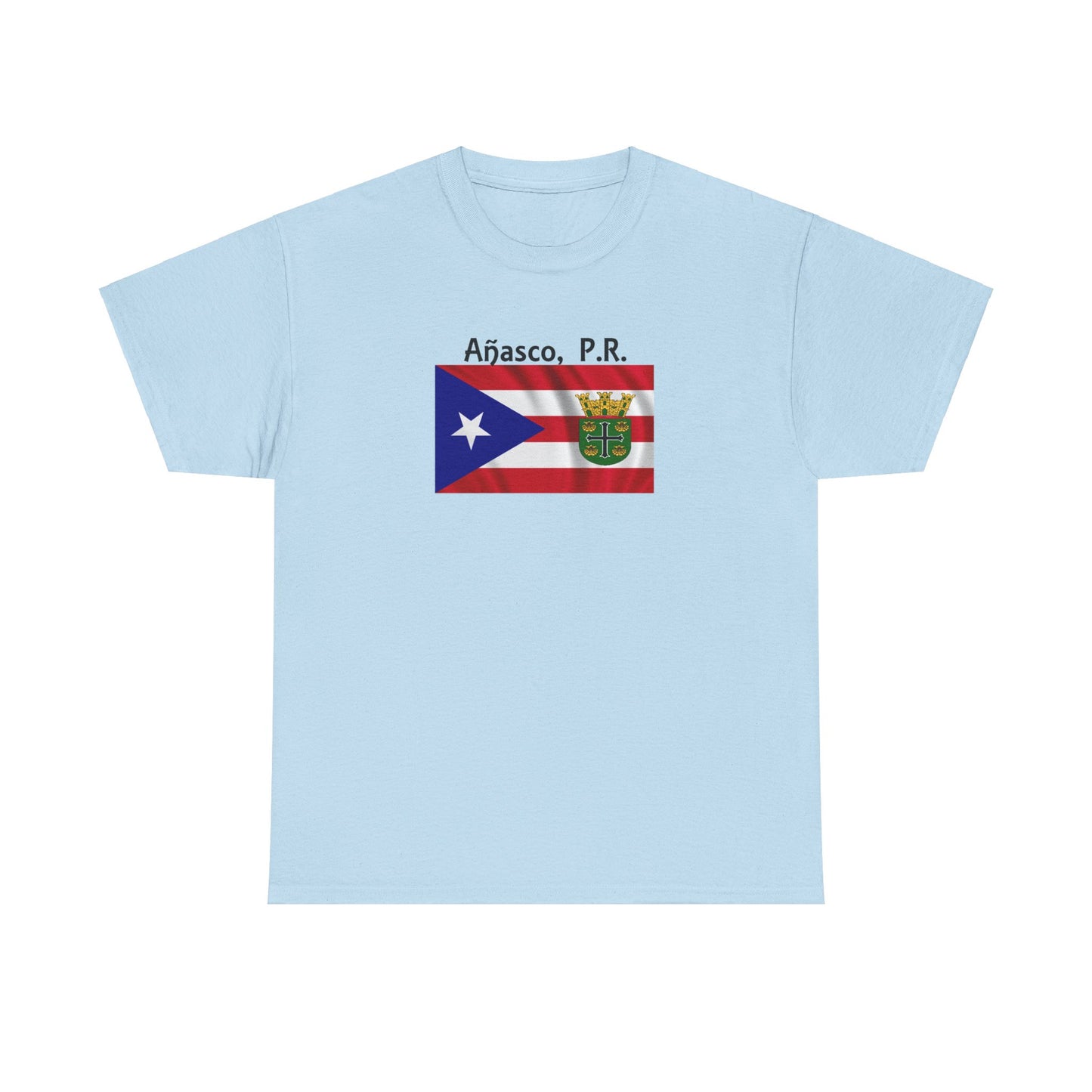 Añasco, Puerto Rico, Unisex Heavy Cotton Tee
