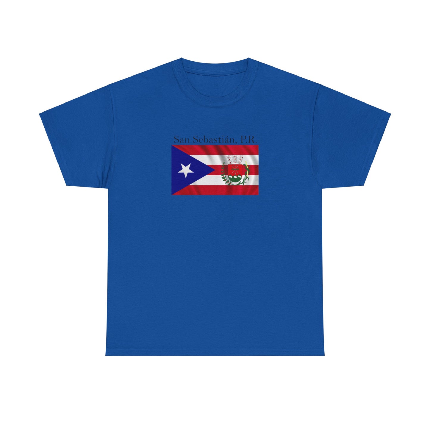 San Sebastian, P.R., Unisex Heavy Cotton Tee