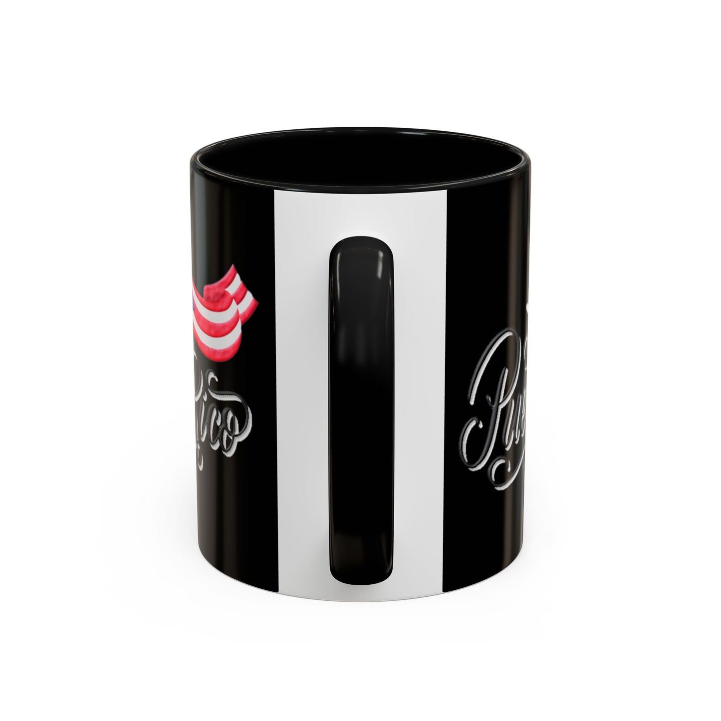 Puerto Rico, Colorful Accent Mugs, 11oz