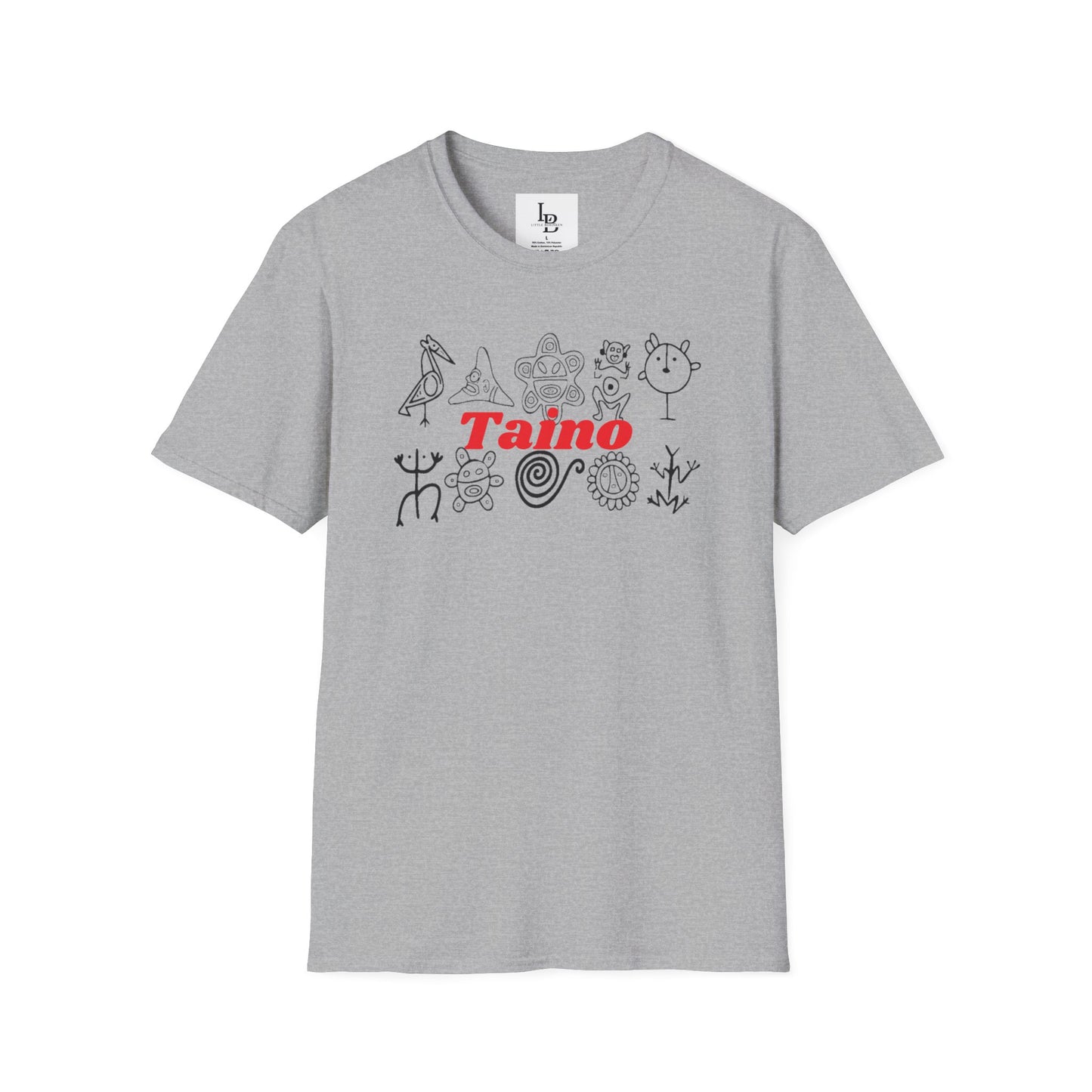 Taino Symbols 5, Unisex Softstyle T-Shirt