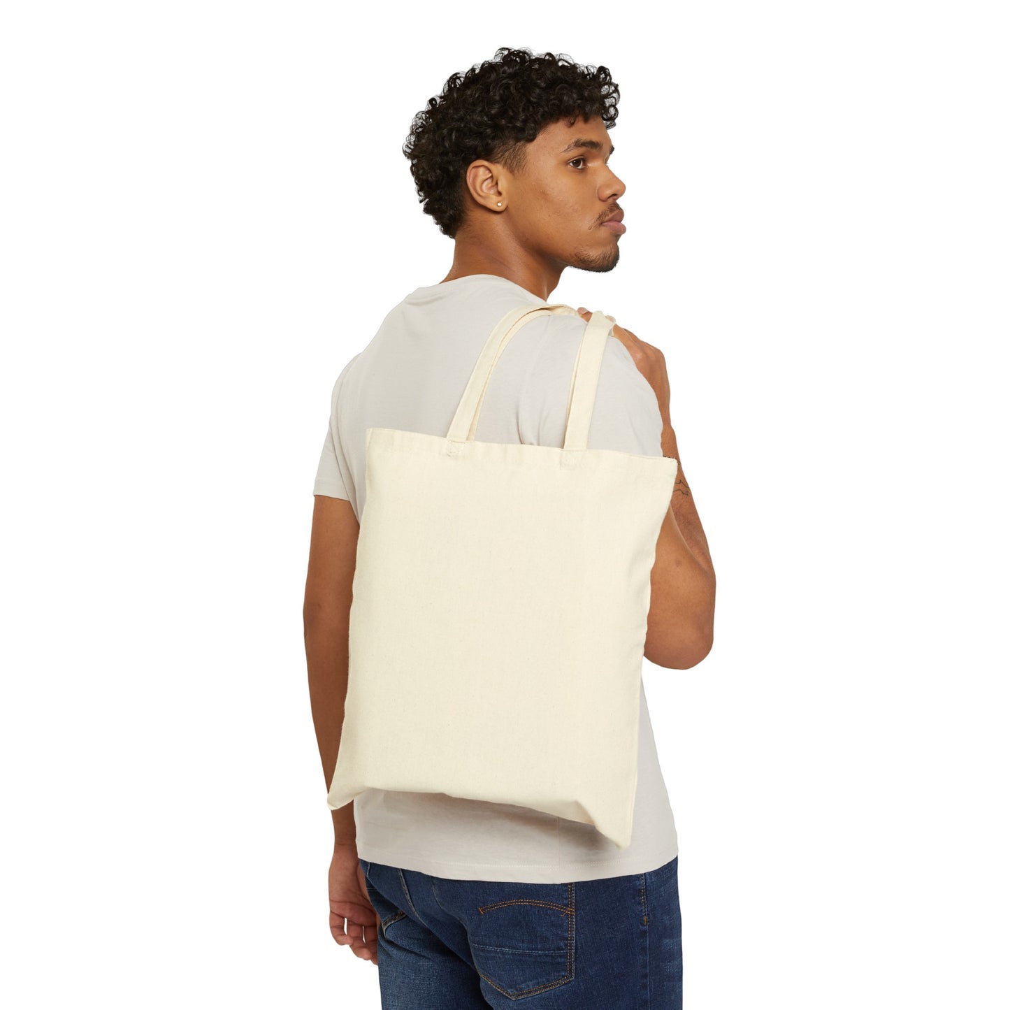 Taino Symbols, Cotton Canvas Tote Bag