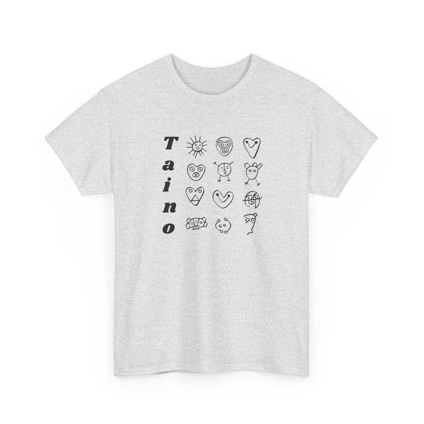 Taino Symbols, Unisex Heavy Cotton Tee