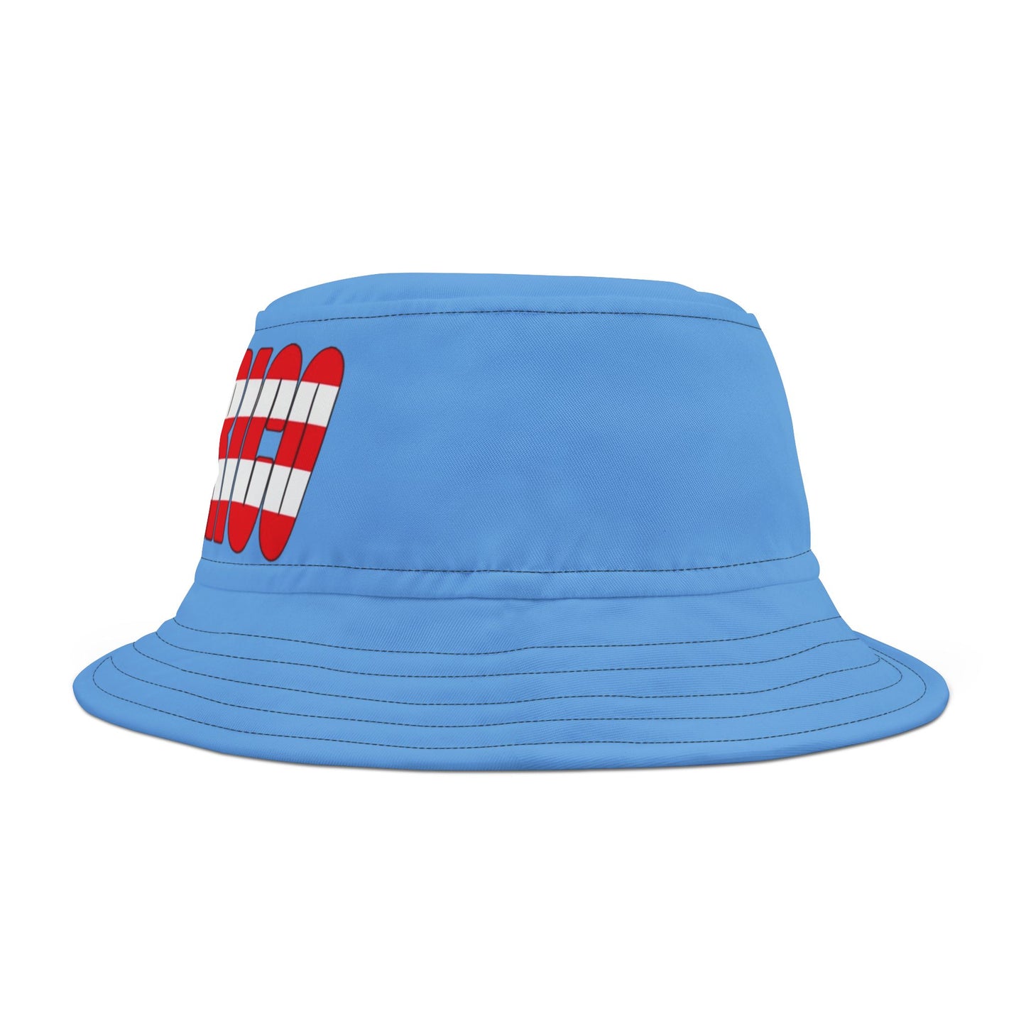 Colored Puerto Rico Flag, Bucket Hat (AOP)