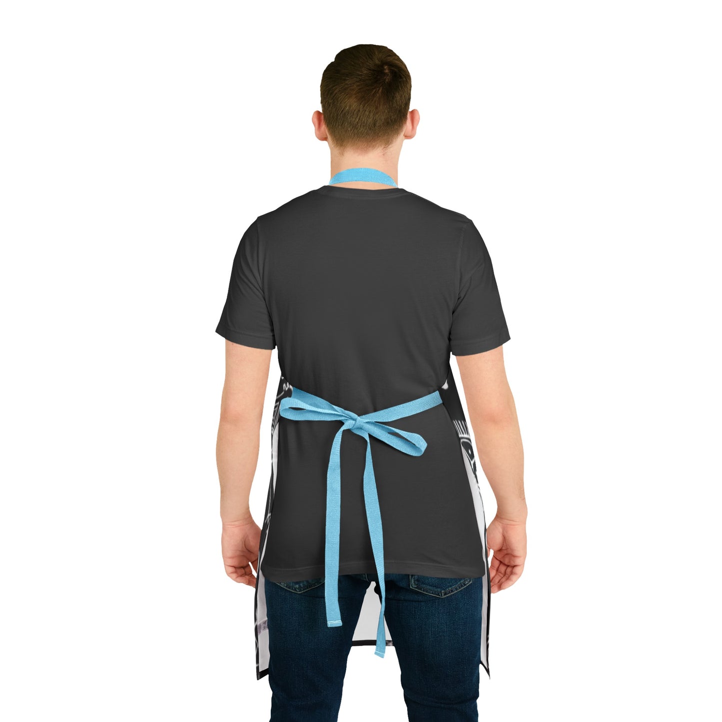 Taino Symbol Apron, 5-Color Straps (AOP)