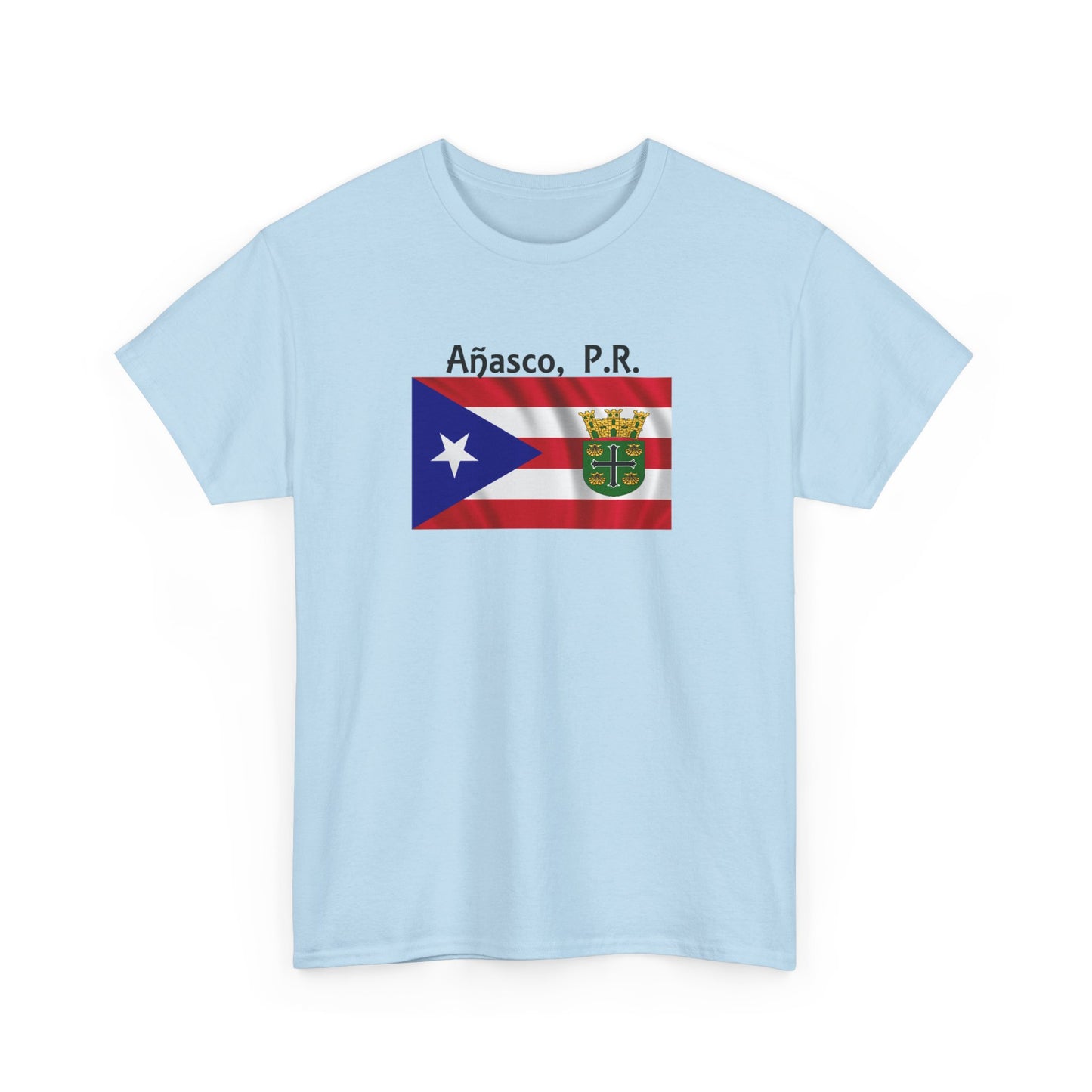 Añasco, Puerto Rico, Unisex Heavy Cotton Tee