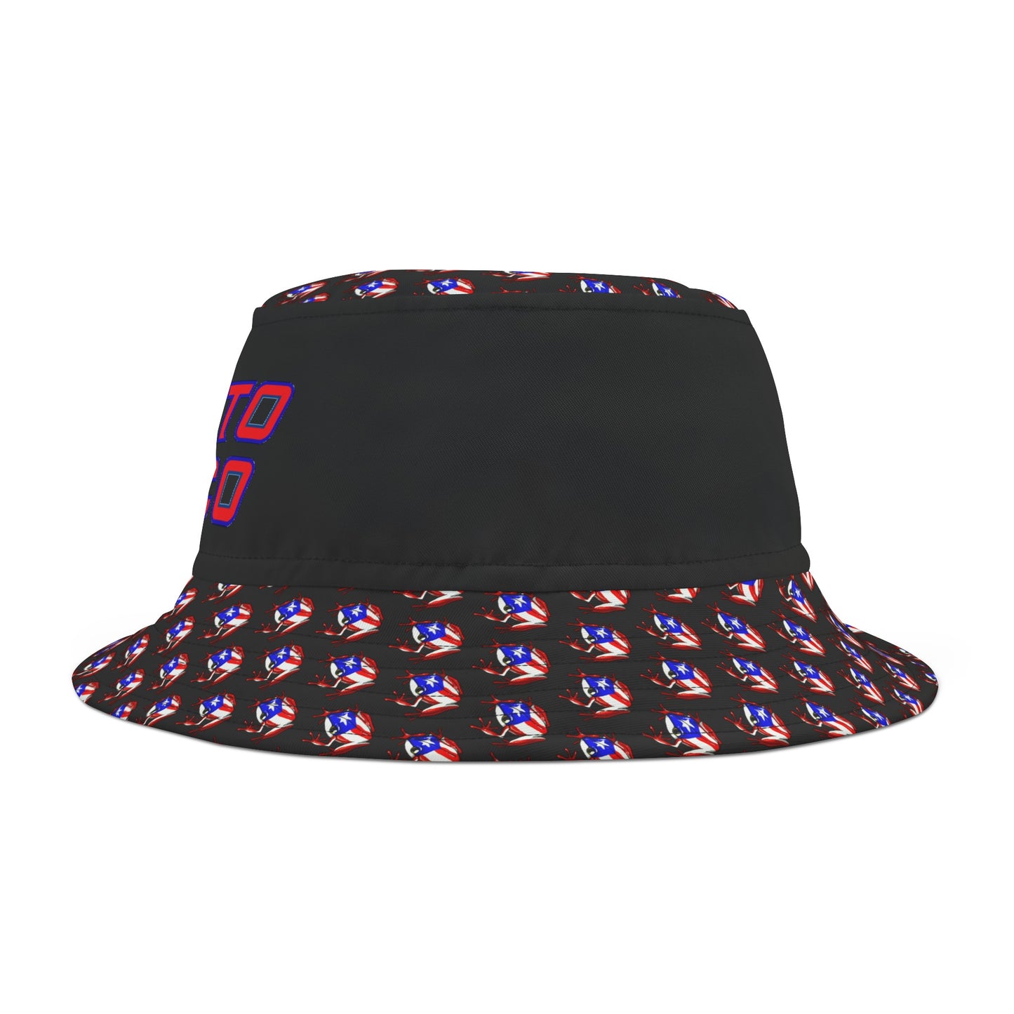 Puerto Rico Coqui, Bucket Hat (AOP)