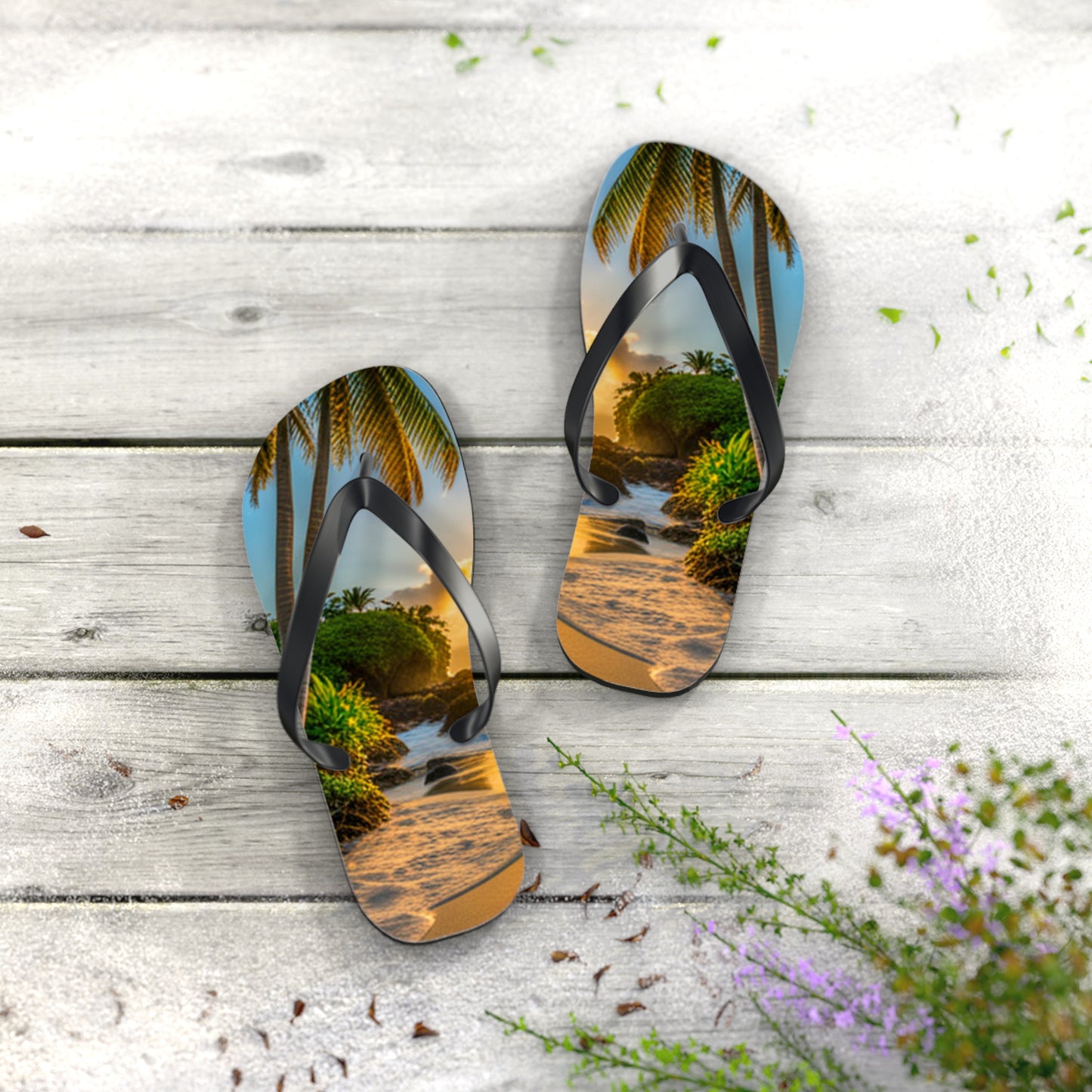 Beach Scene 2, Flip Flops