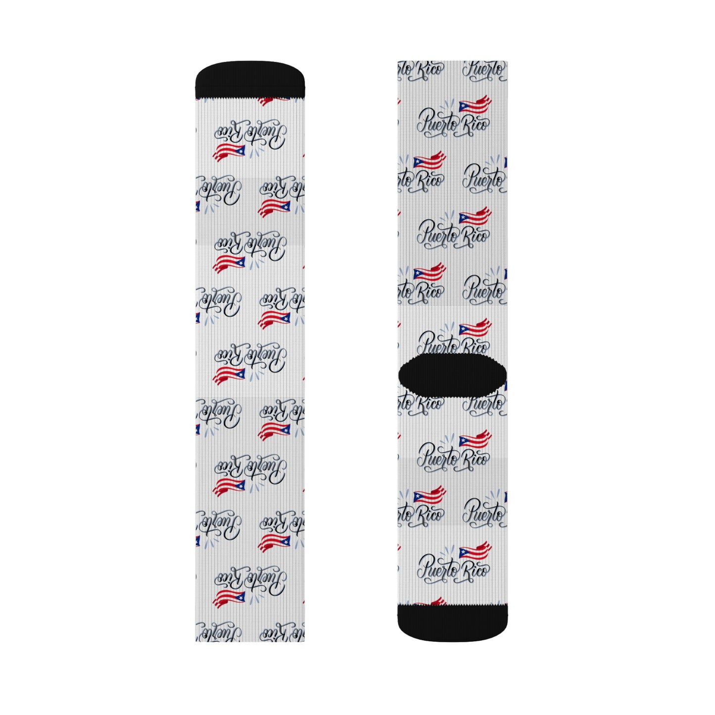 Puerto Rico, Sublimation Socks