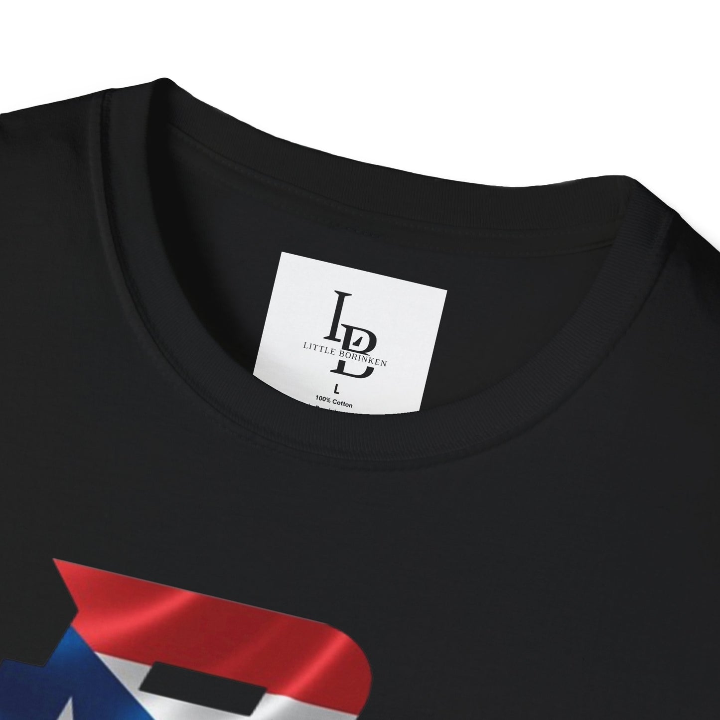 PR Flag interior, Unisex Softstyle T-Shirt