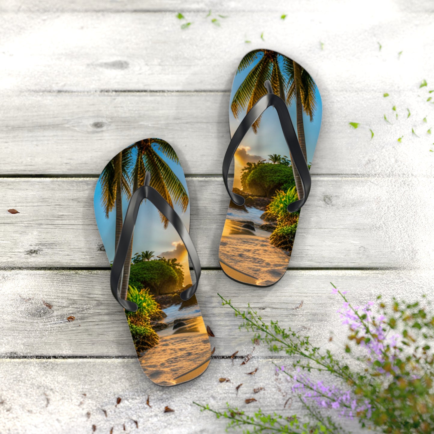 Beach Scene 2, Flip Flops