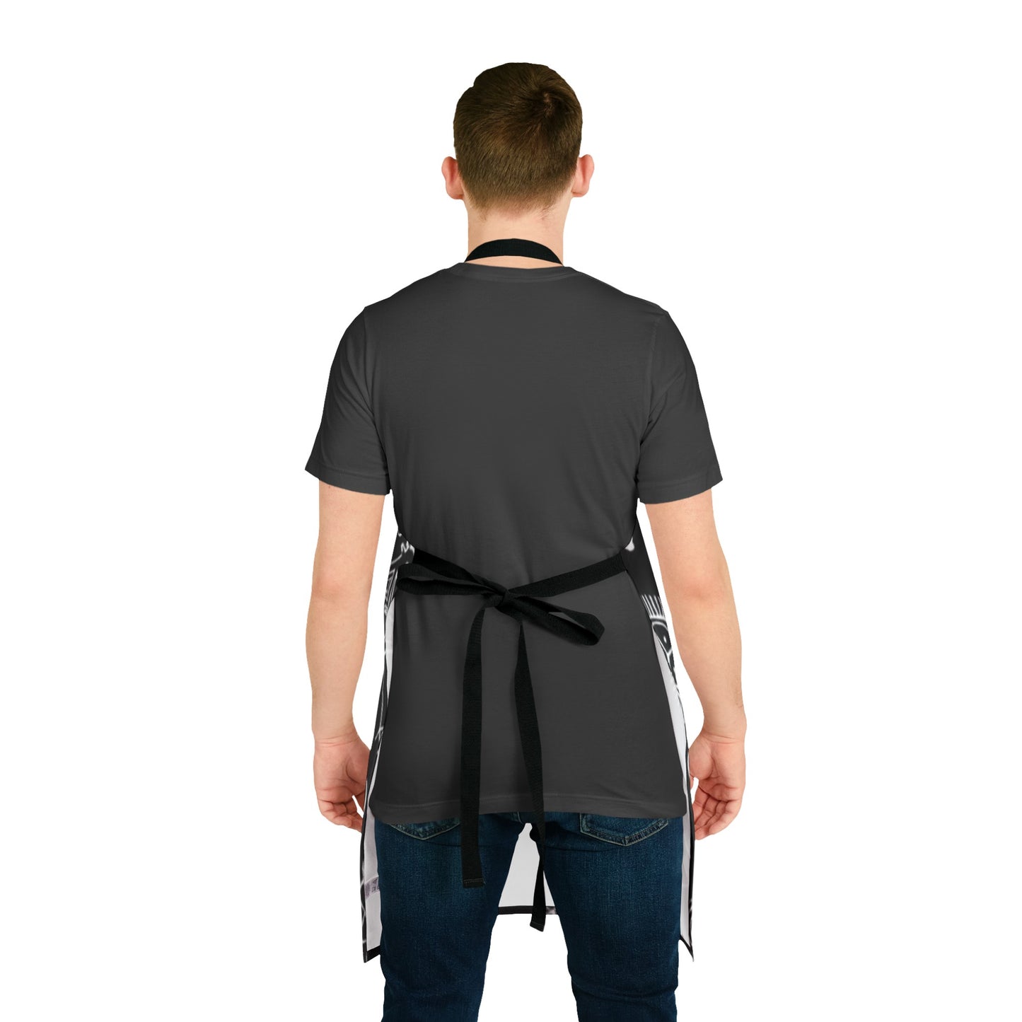 Taino Symbol Apron, 5-Color Straps (AOP)