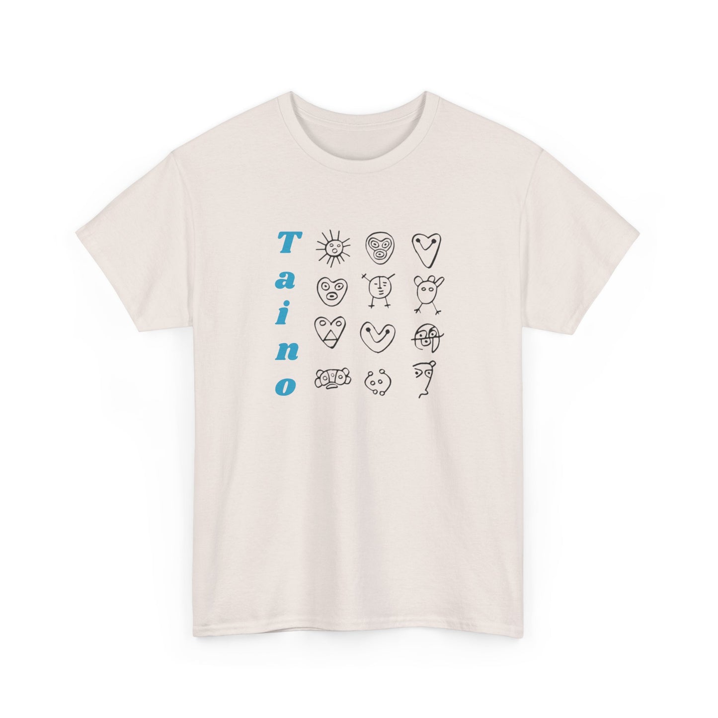 Taino Symbols, Unisex Heavy Cotton Tee