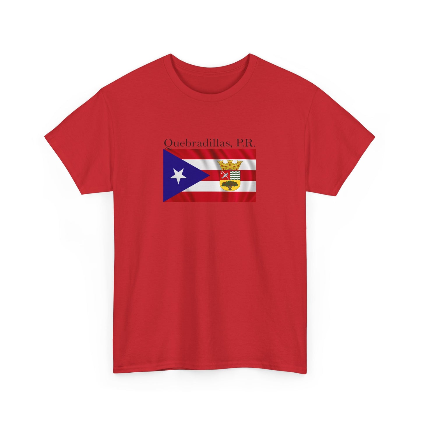 Quebradillas, P.R., Unisex Heavy Cotton Tee