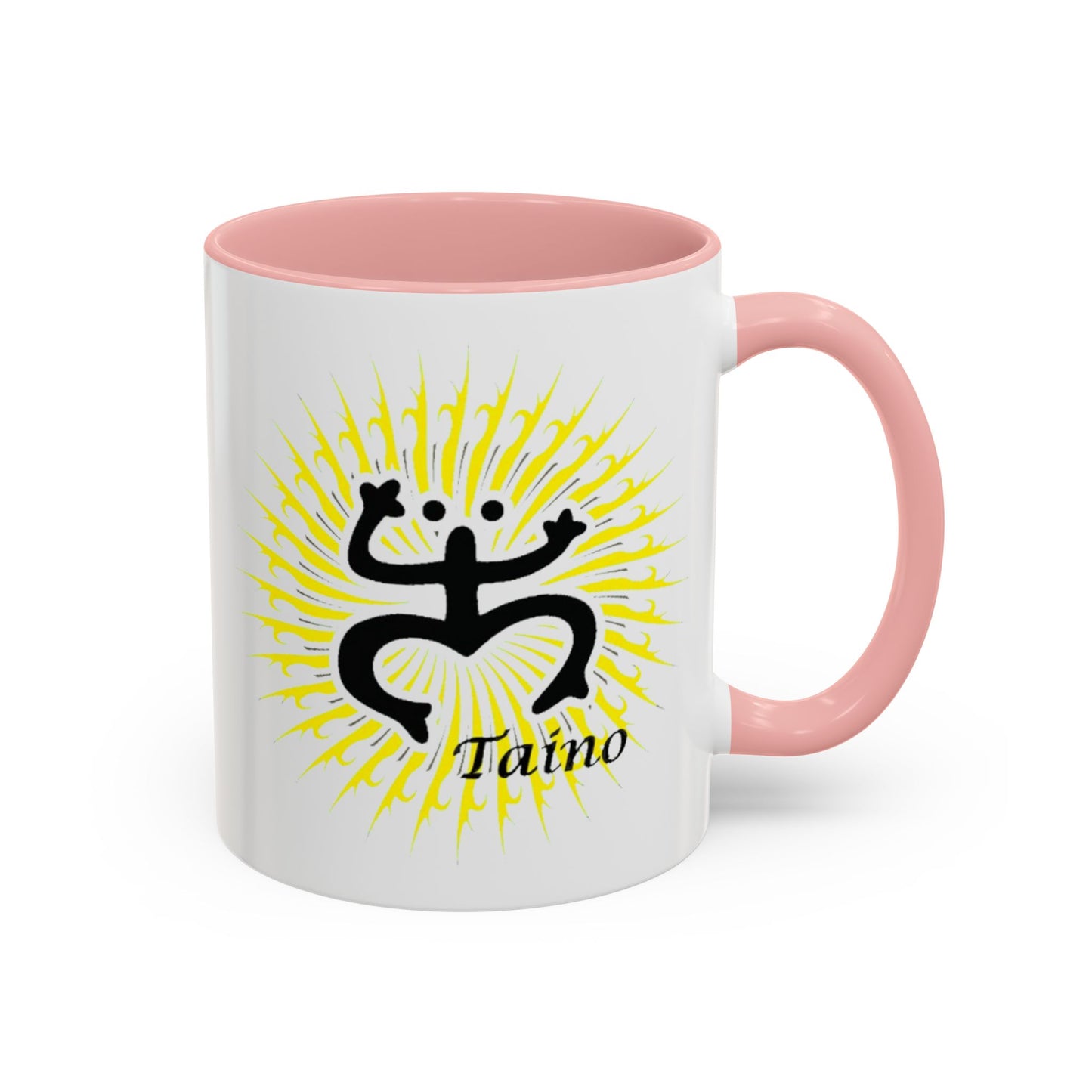 Taino Coqui Sun Colorful Accent Mugs, 11oz