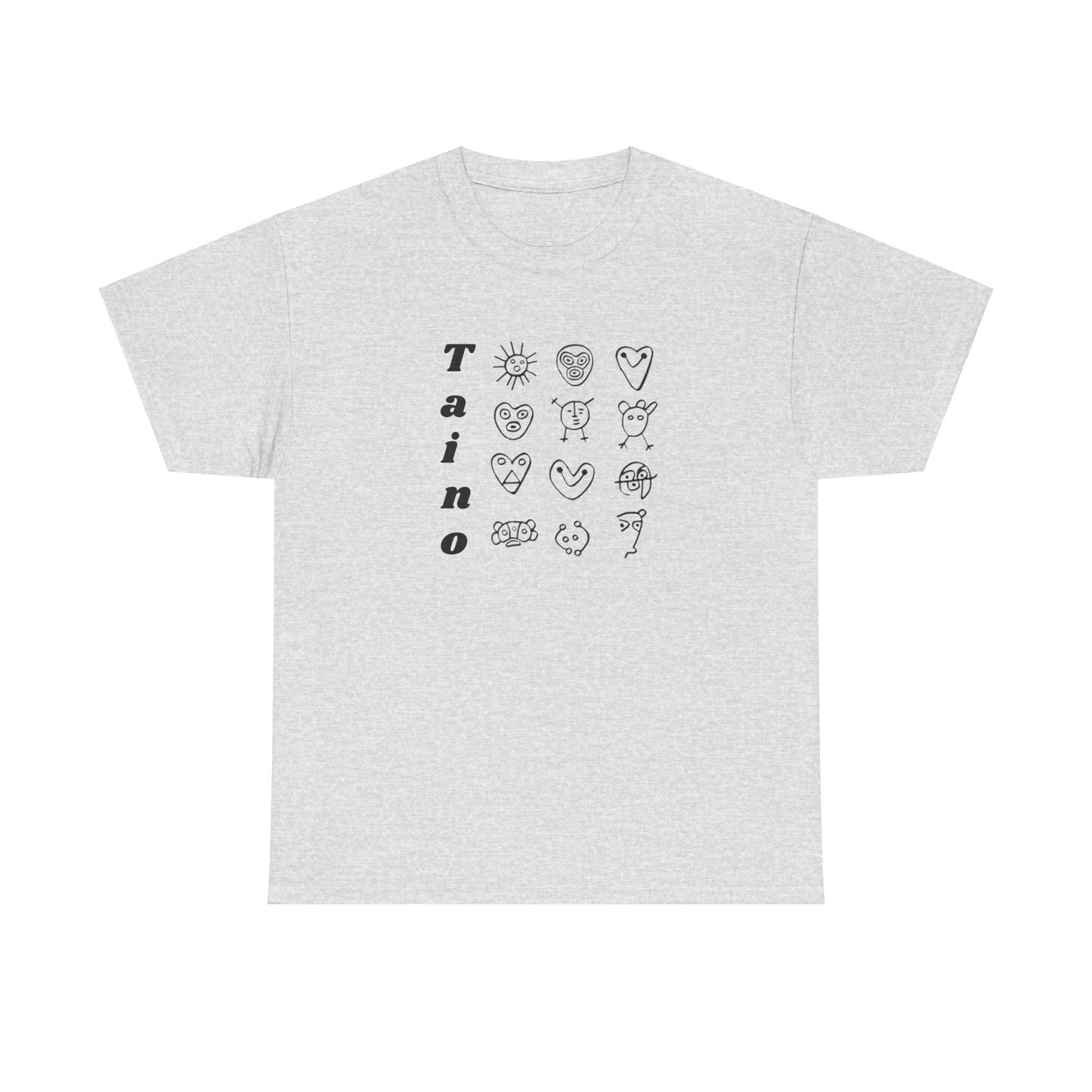 Taino Symbols, Unisex Heavy Cotton Tee