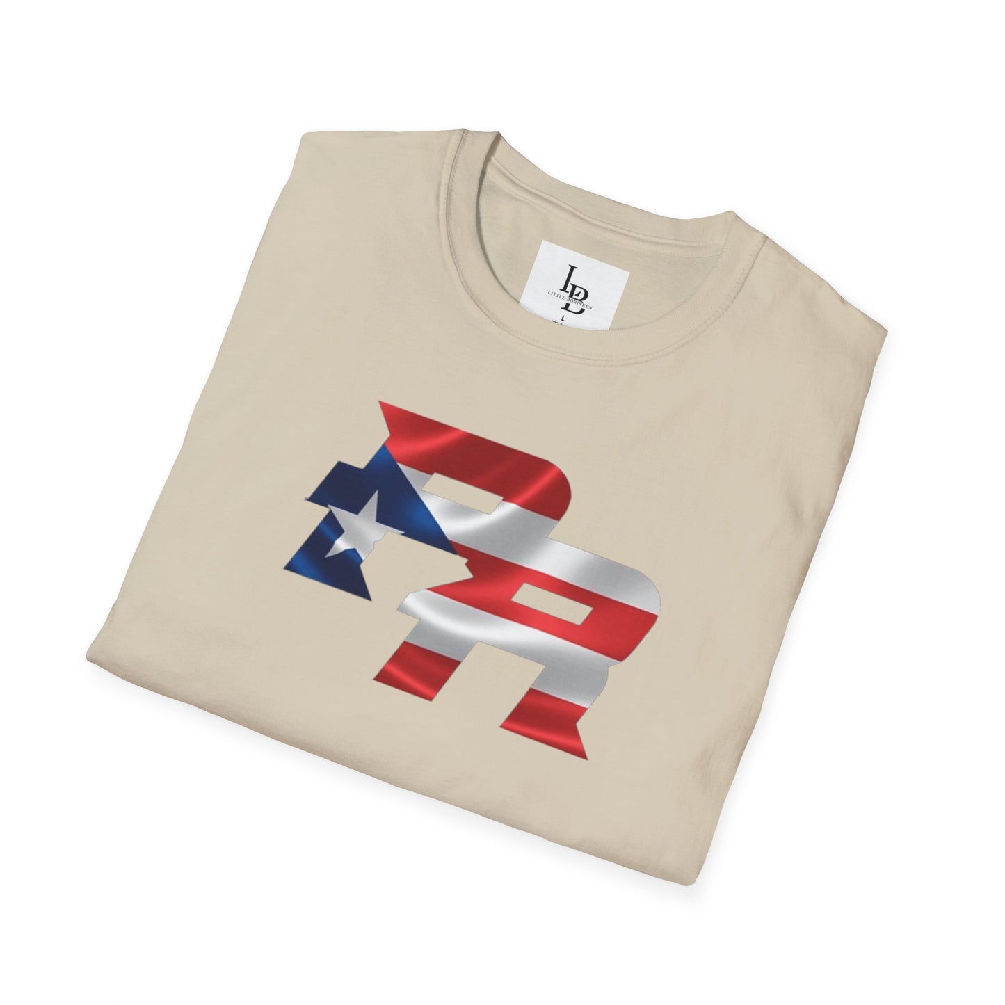 PR Flag interior, Unisex Softstyle T-Shirt