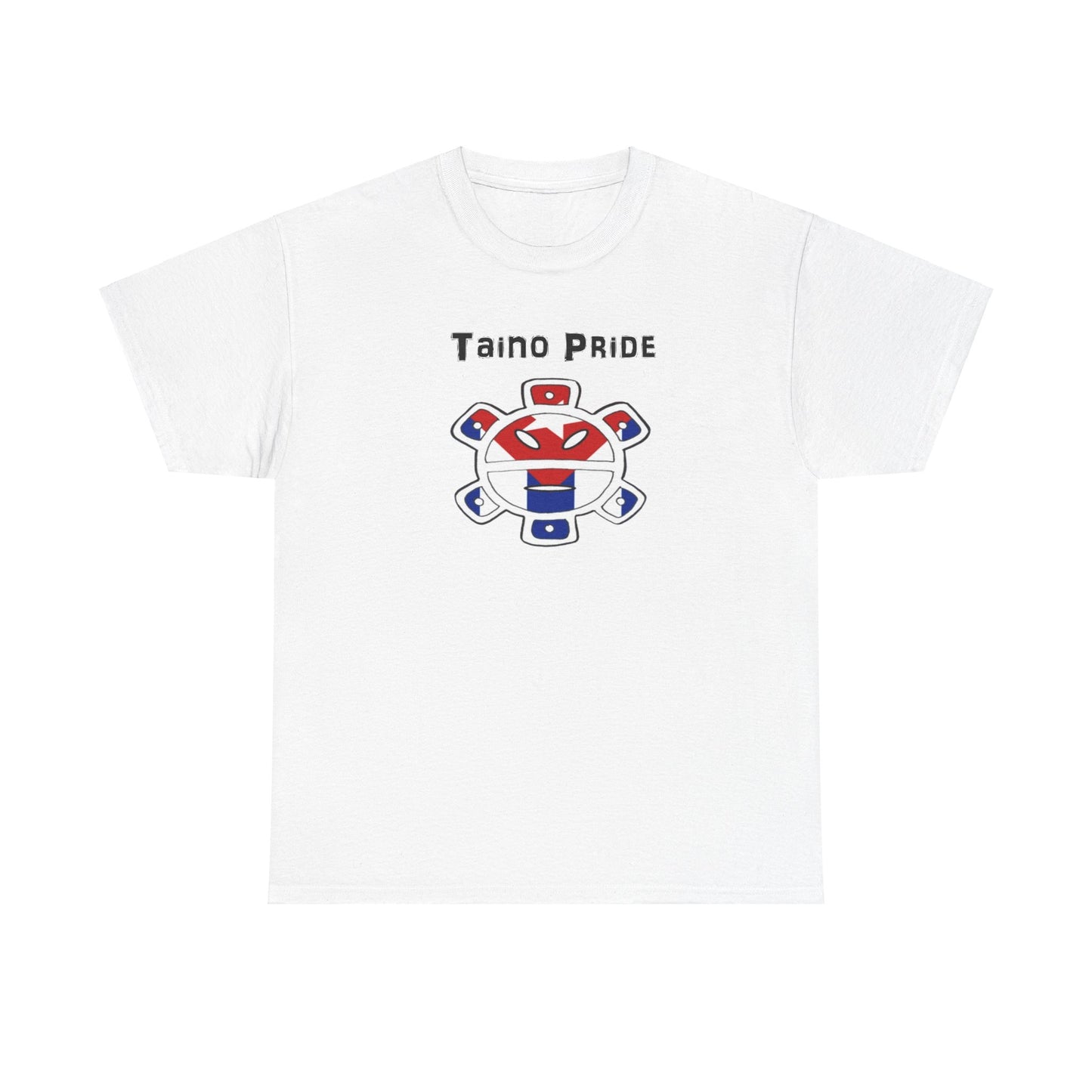 Cuban Flag Taino Pride, Unisex Heavy Cotton Tee