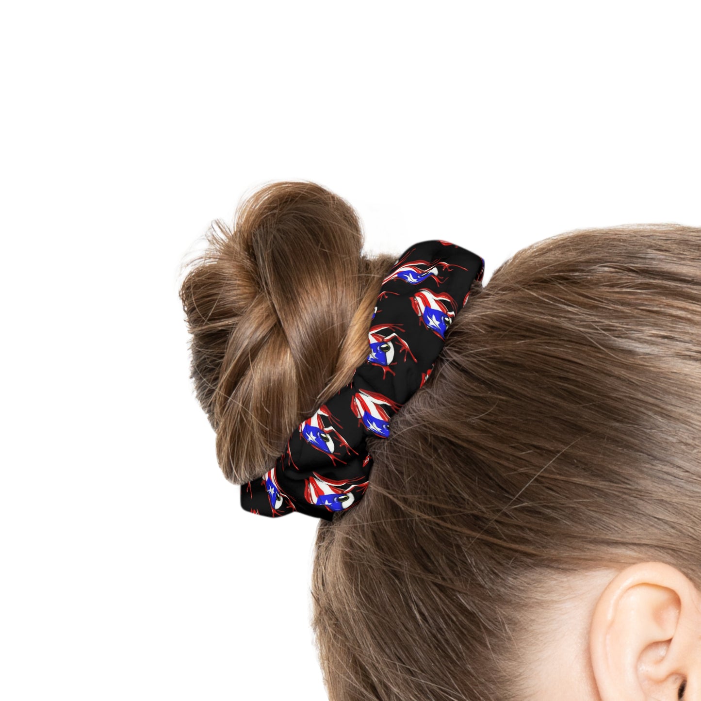 PR Flag Black, Scrunchie