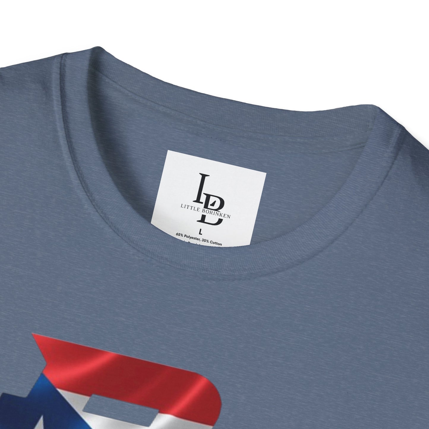 PR Flag interior, Unisex Softstyle T-Shirt