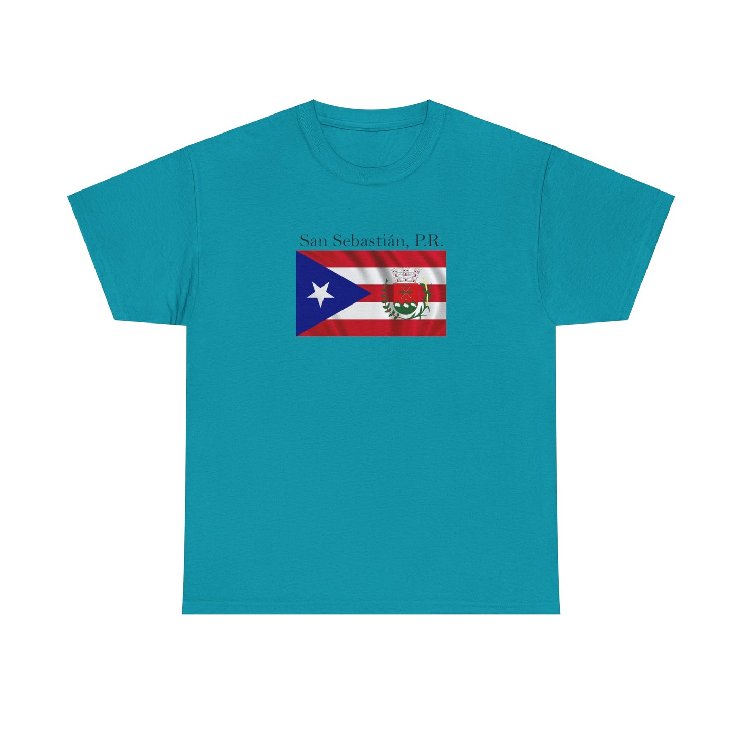 San Sebastian, P.R., Unisex Heavy Cotton Tee