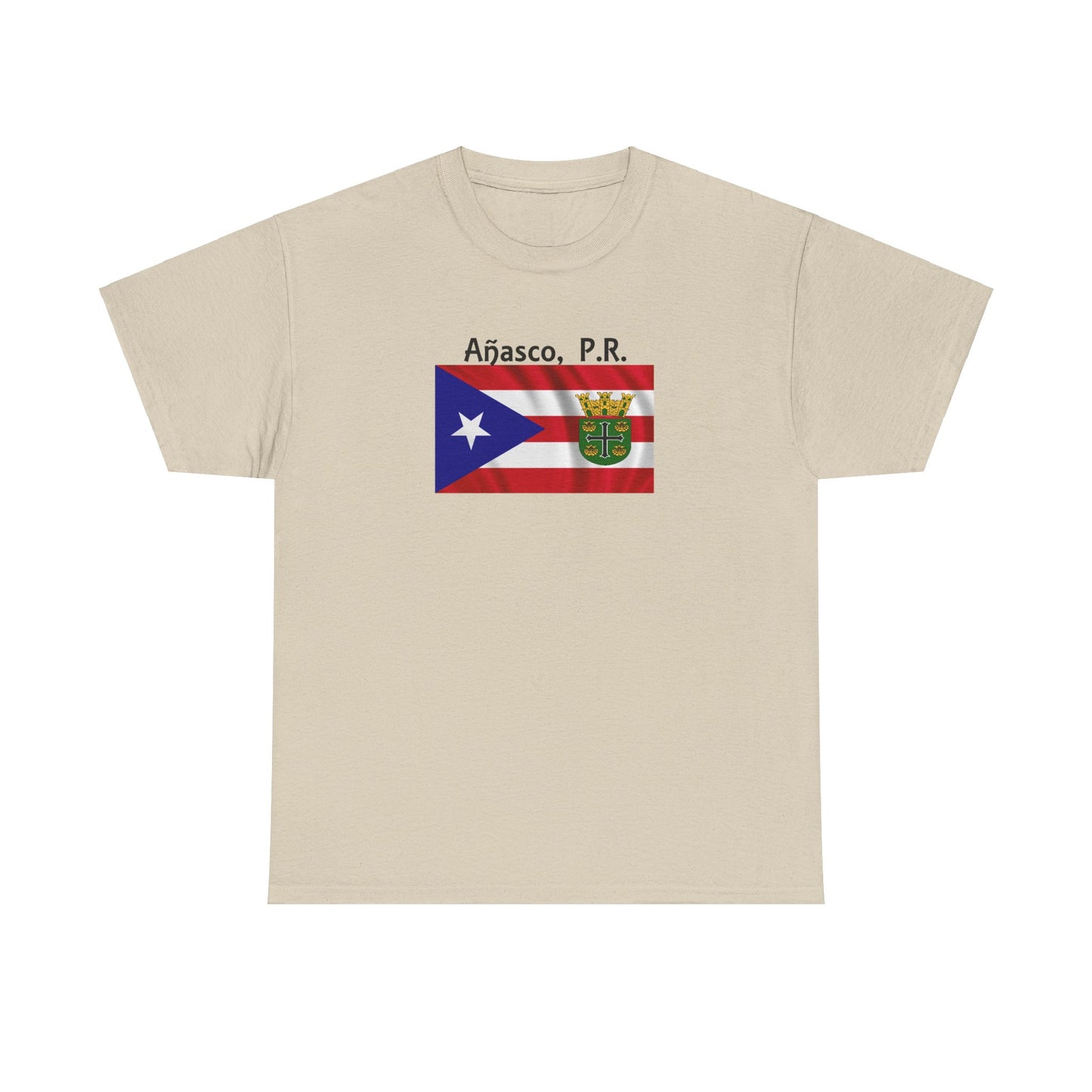 Añasco, Puerto Rico, Unisex Heavy Cotton Tee