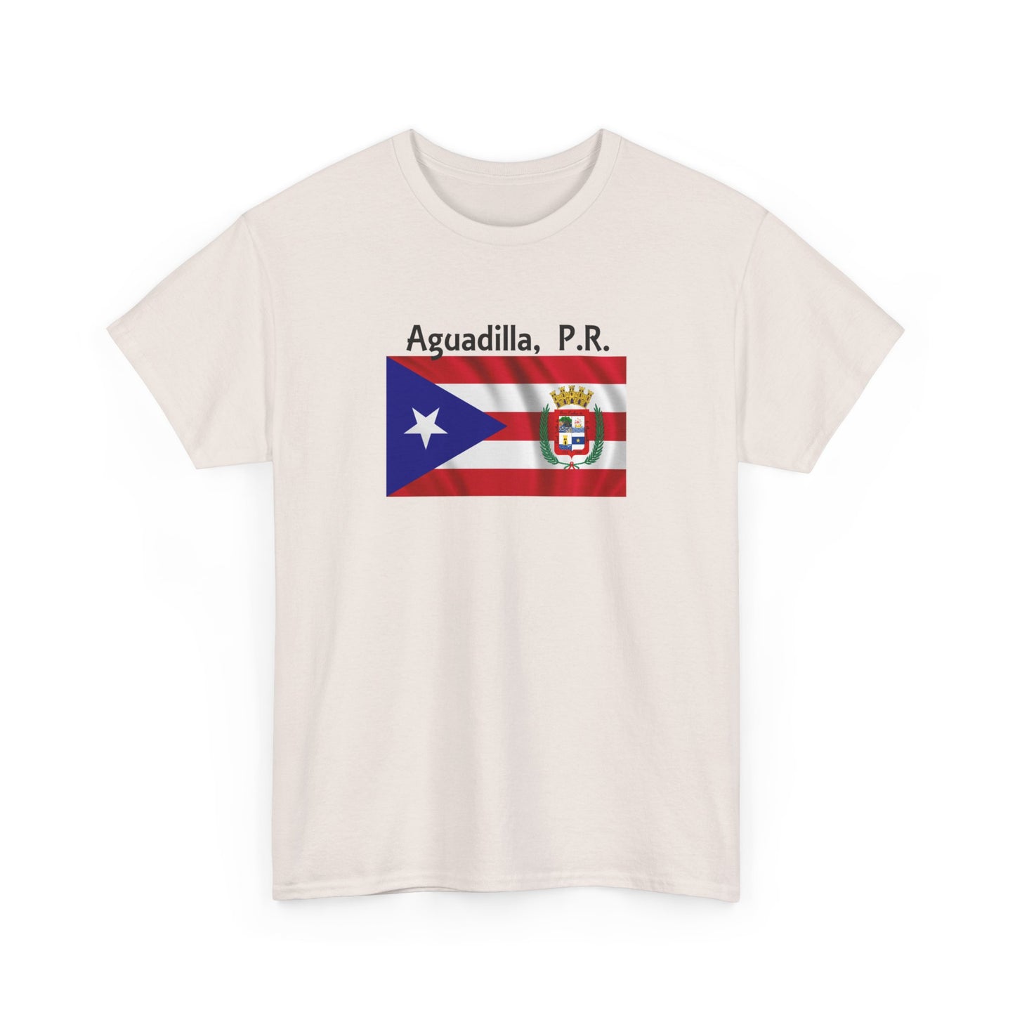Aguadilla, Puerto Rico, Unisex Heavy Cotton Tee