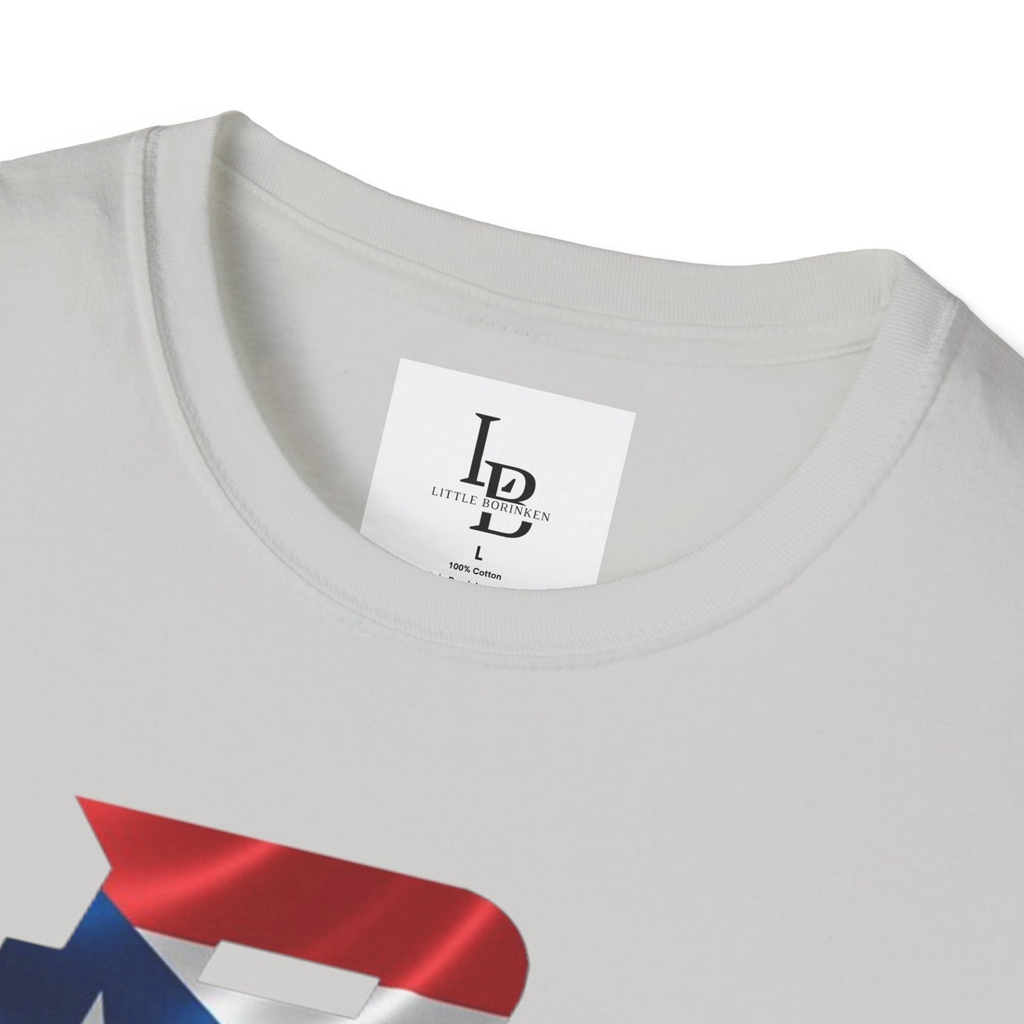 PR Flag interior, Unisex Softstyle T-Shirt