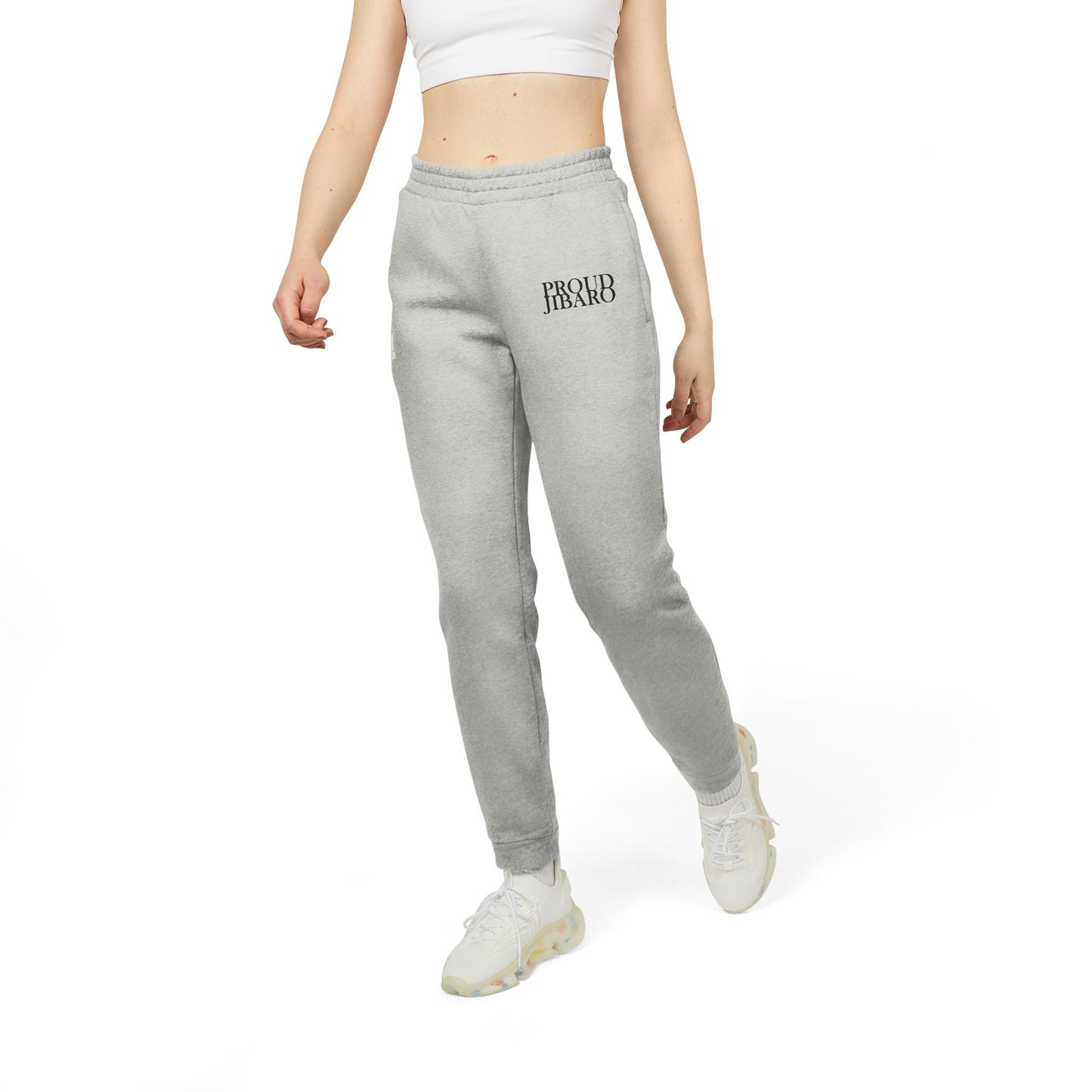 PROUD JIBARO, Cozy Unisex Fleece Joggers - Ideal for Athleisure, Workout, Loungewear, Travel, Gifts for Him/Her