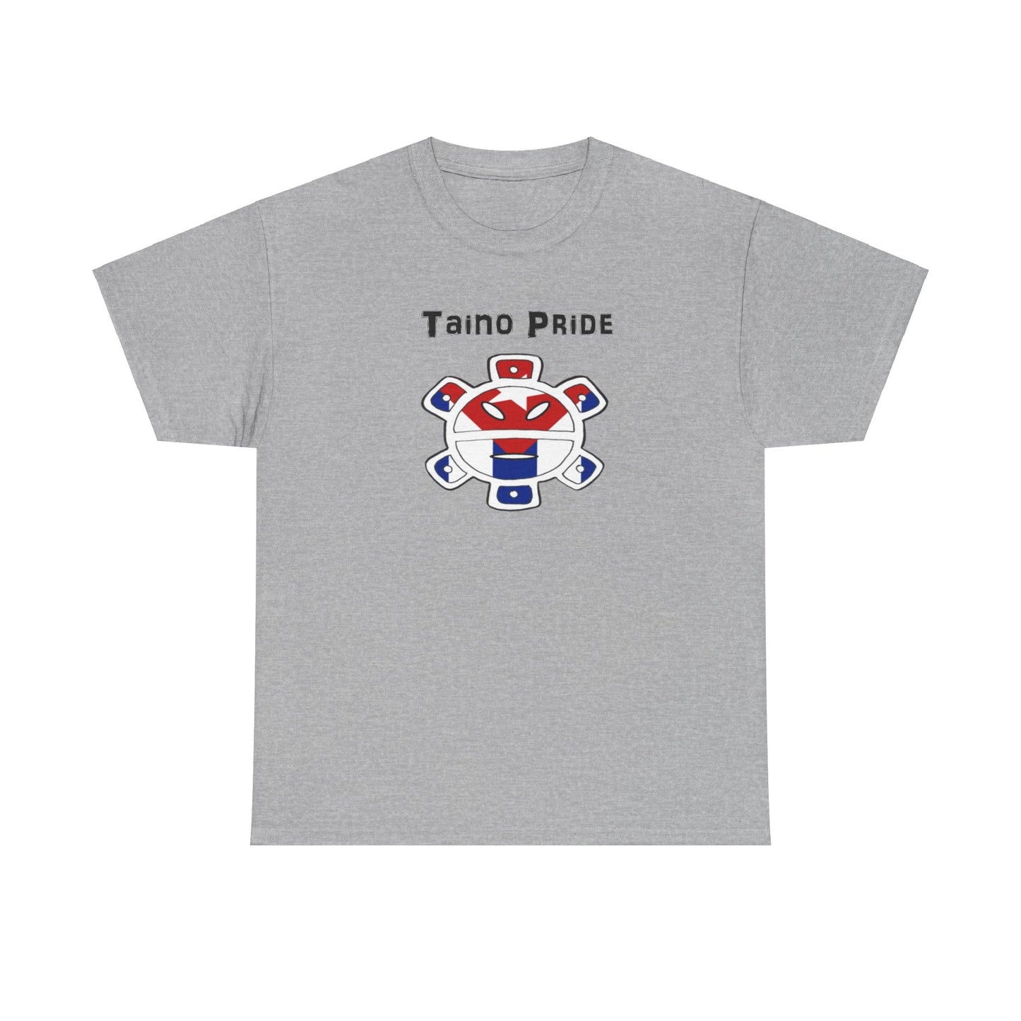 Cuban Flag Taino Pride, Unisex Heavy Cotton Tee