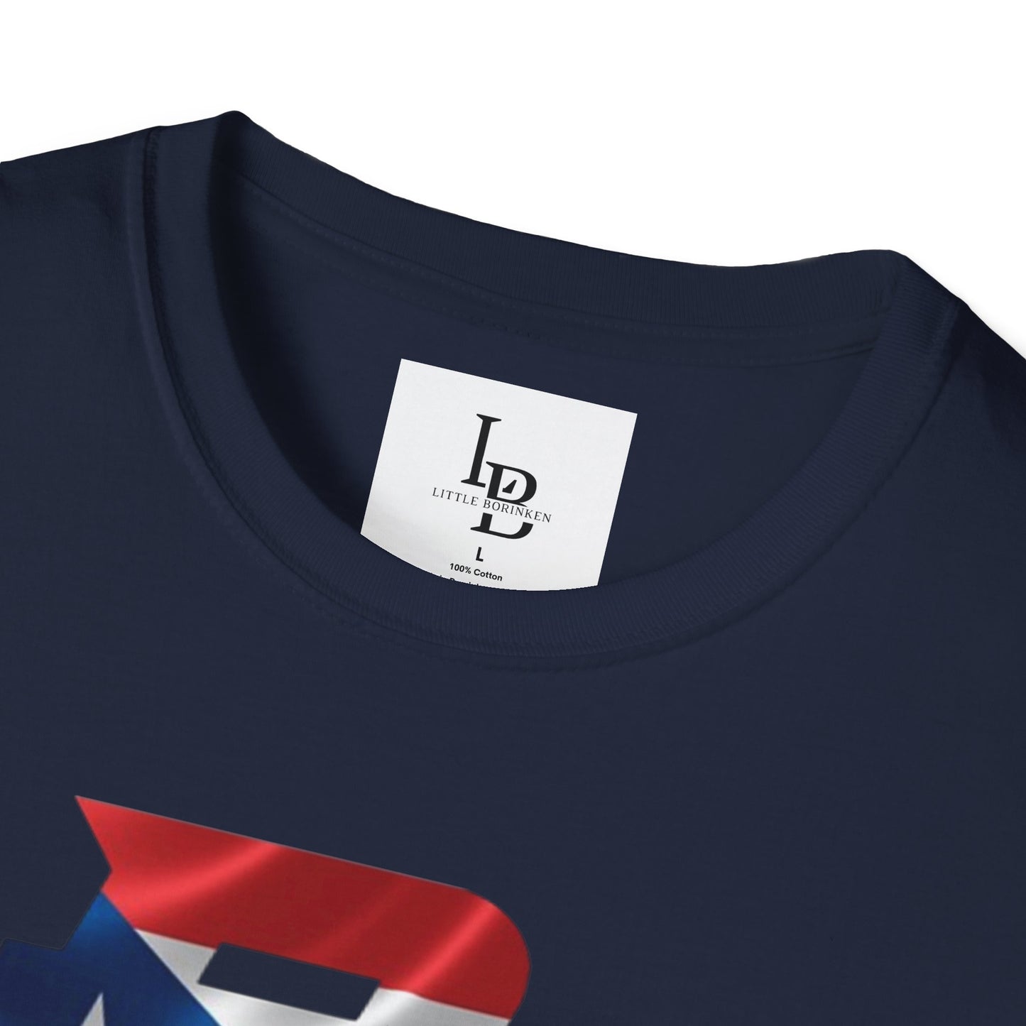 PR Flag interior, Unisex Softstyle T-Shirt