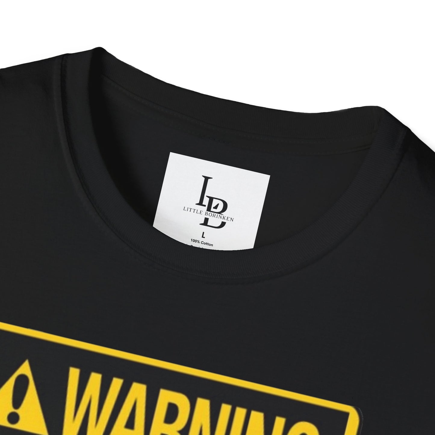 Warning: Puerto Rican Gen-X Attitude, Unisex Softstyle T-Shirt