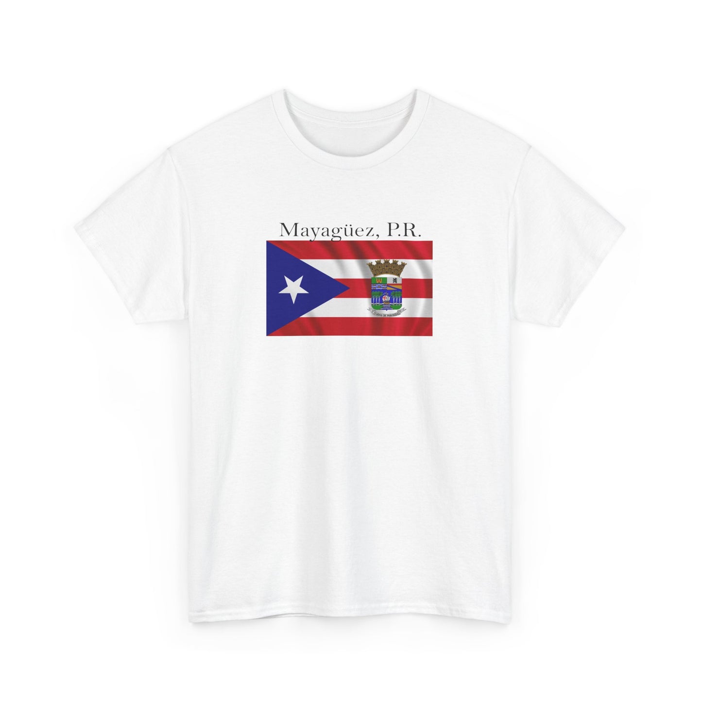 Mayagüez, P.R., Unisex Heavy Cotton Tee