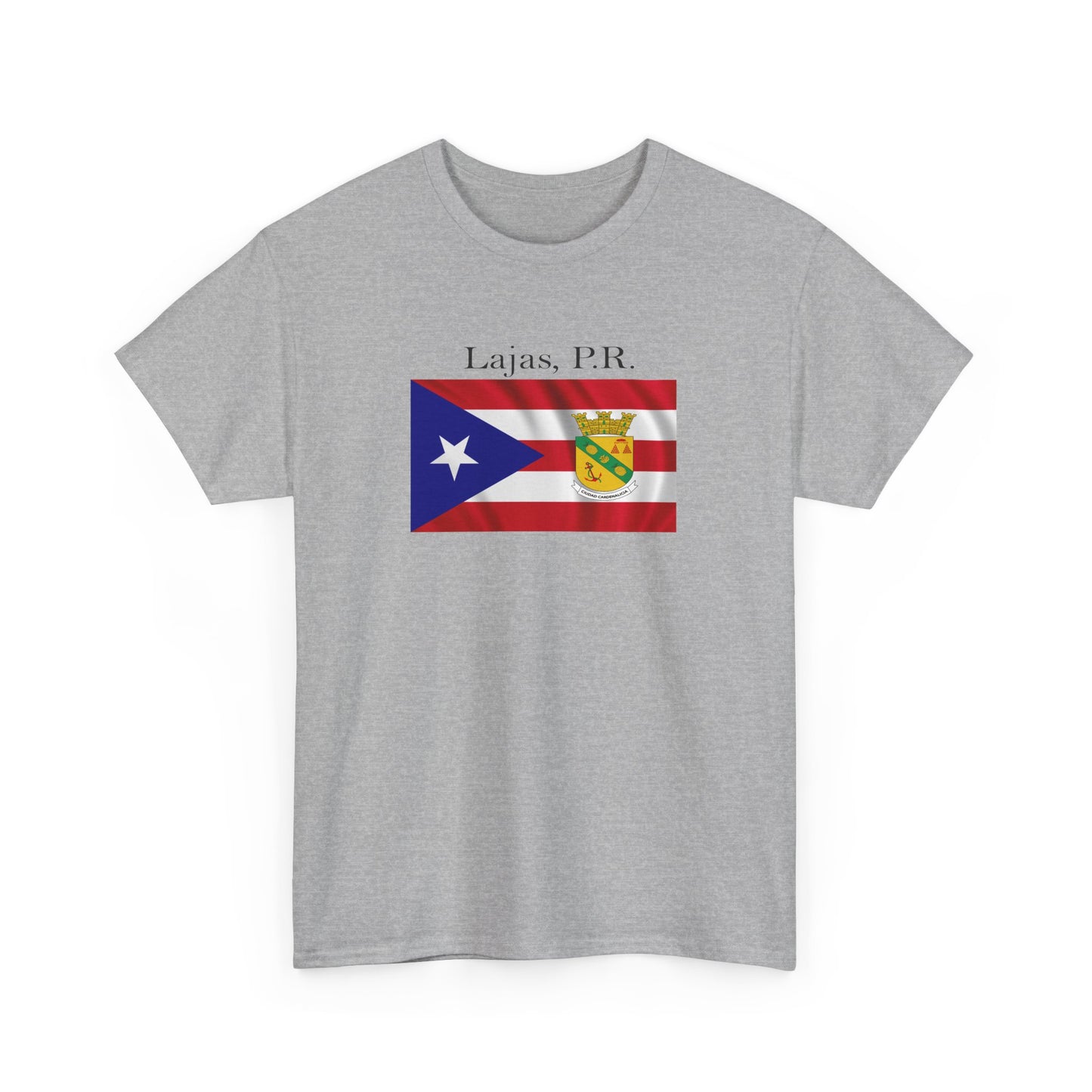 Lajas, P.R., Unisex Heavy Cotton Tee