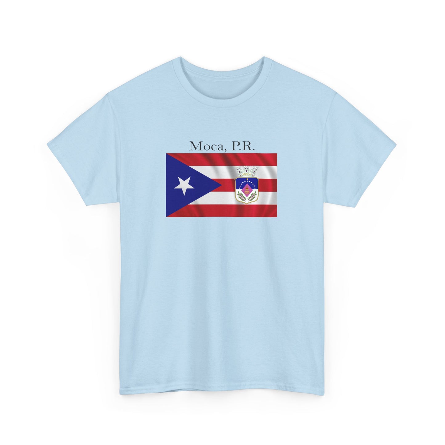 Moca, P.R., Unisex Heavy Cotton Tee
