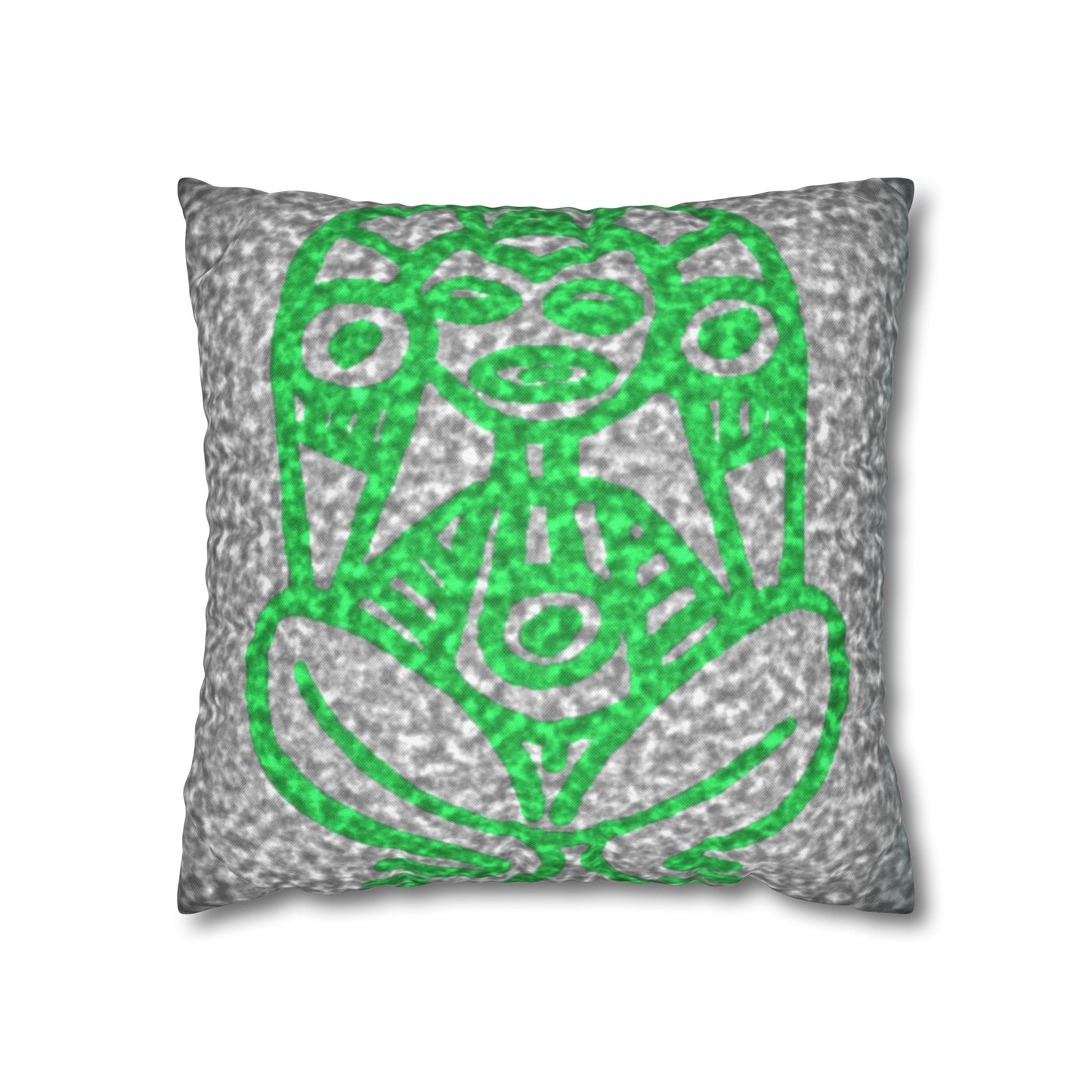 Taino Symbols 2 pillow cover, Spun Polyester Square Pillowcase