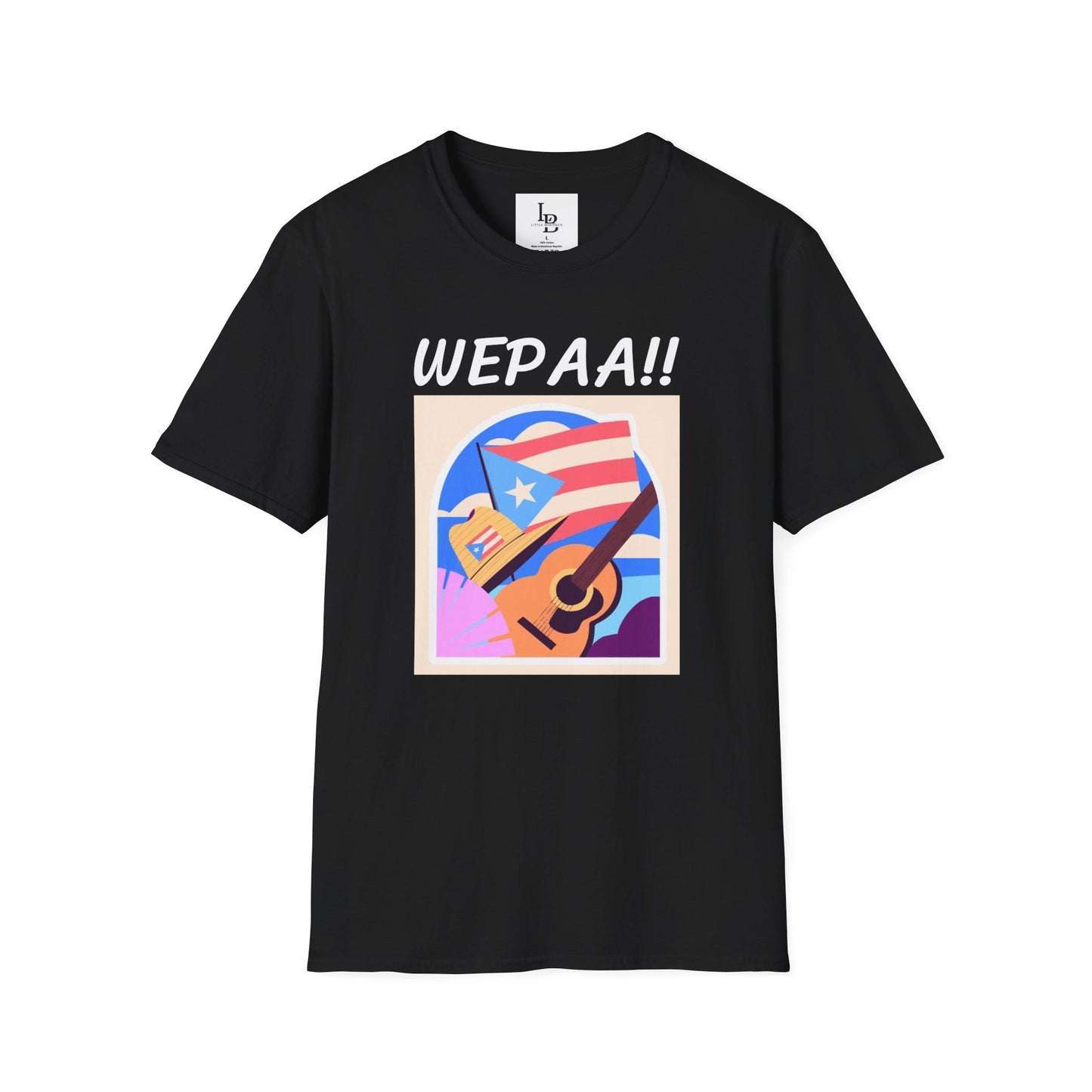 Wepaa Animated PR Scene, Unisex Softstyle T-Shirt